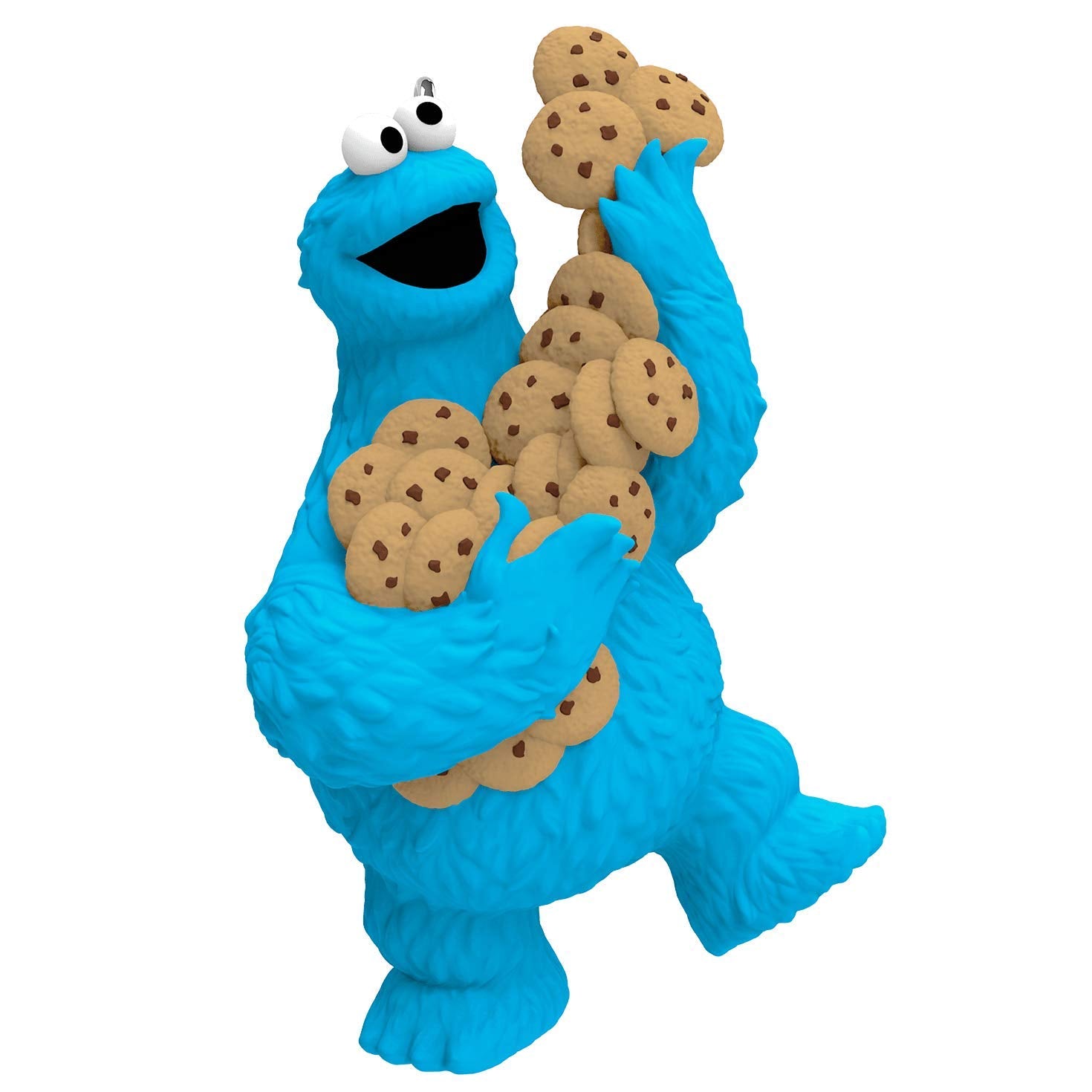 Hallmark Keepsake Christmas Ornament,Plastic 2019 Year Dated Sesame Street Cookie Monster