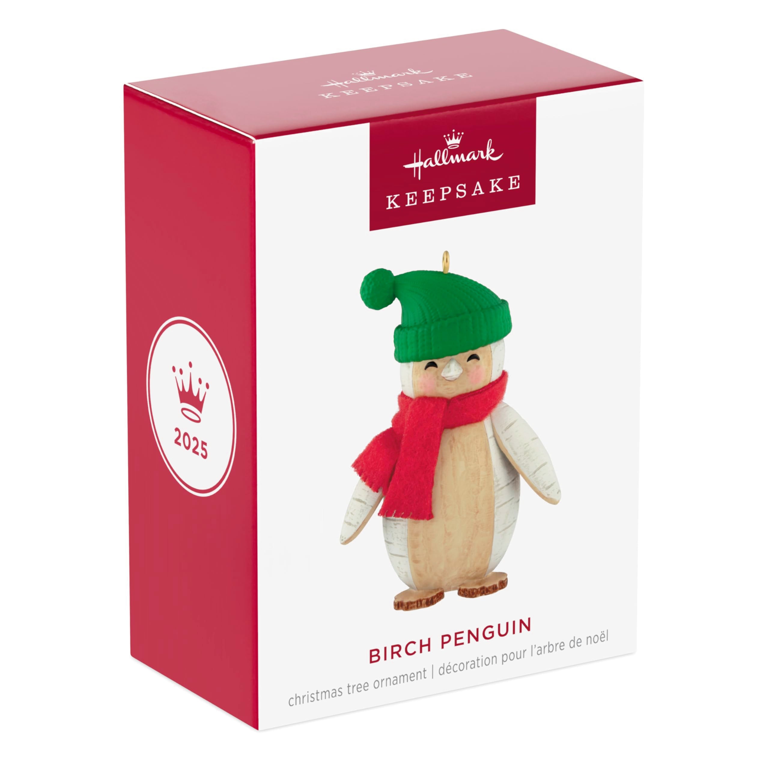 Hallmark Keepsake Christmas Ornament 2025, Birch Penguin, Gifts for Penguin Lovers