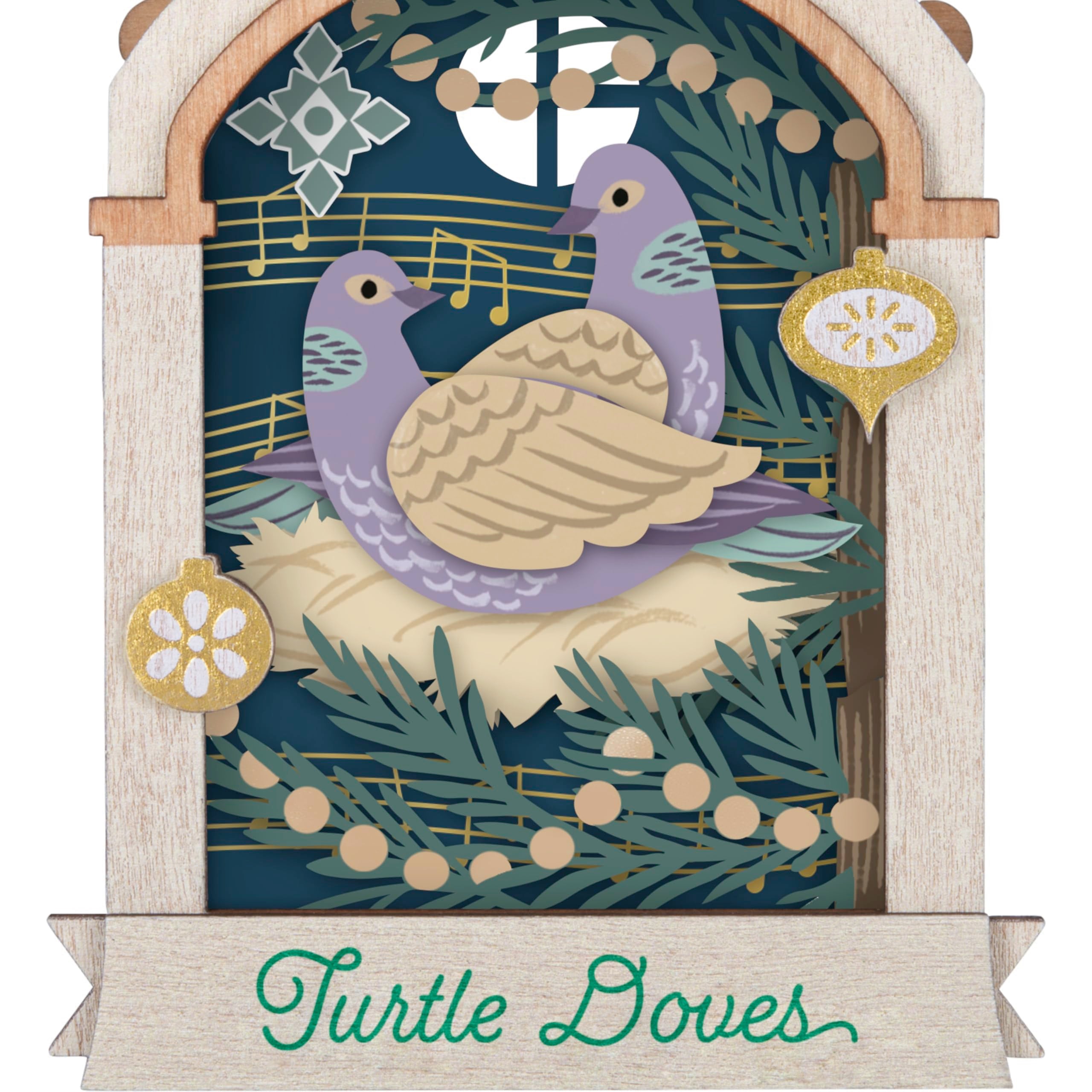 Hallmark Keepsake Christmas Ornament 2025, Twelve Days of Christmas, Papercraft, Gifts for Christmas Lovers