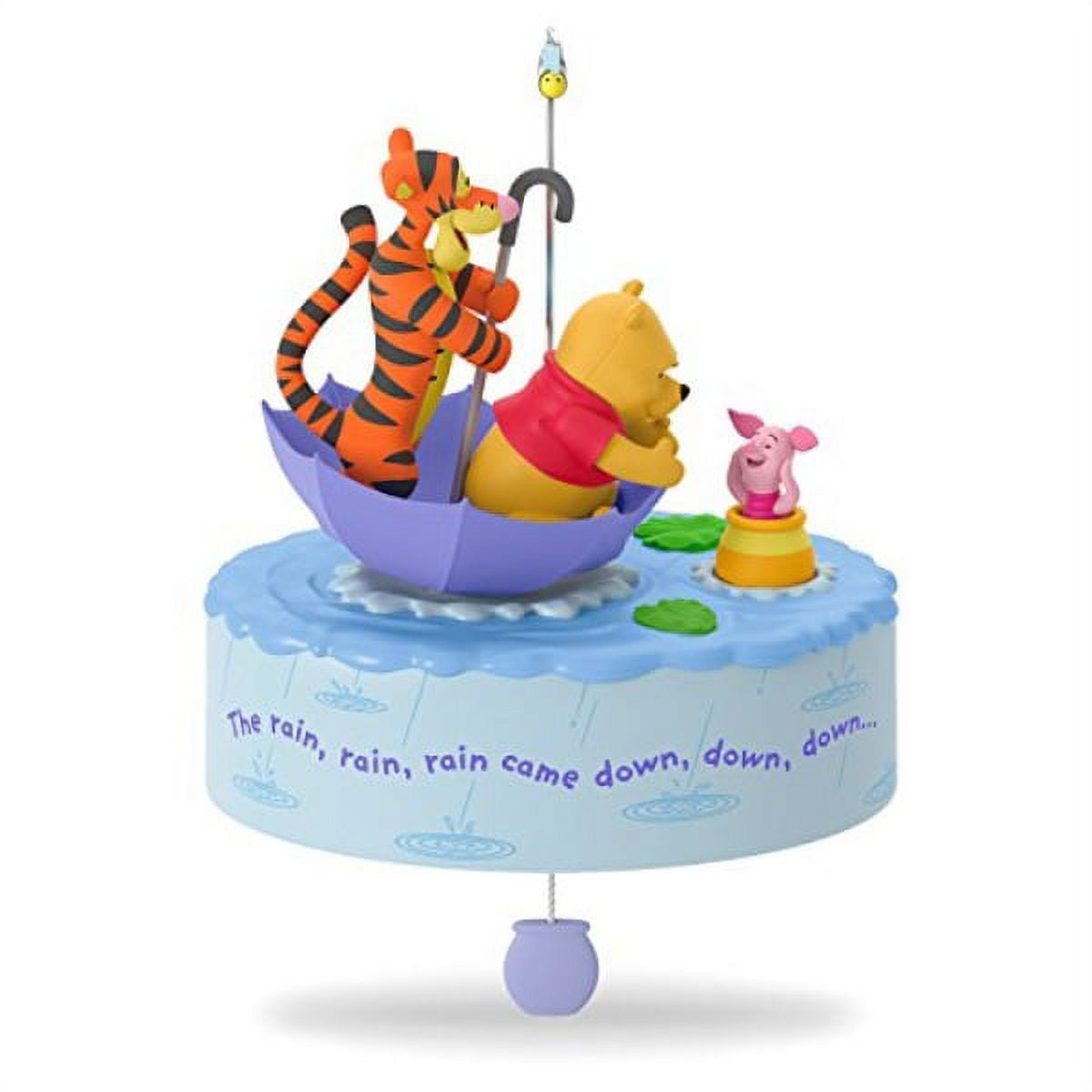 Hallmark Keepsake 2017 Winnie the Pooh A Blustery Day Musical Christmas Ornament With Motion