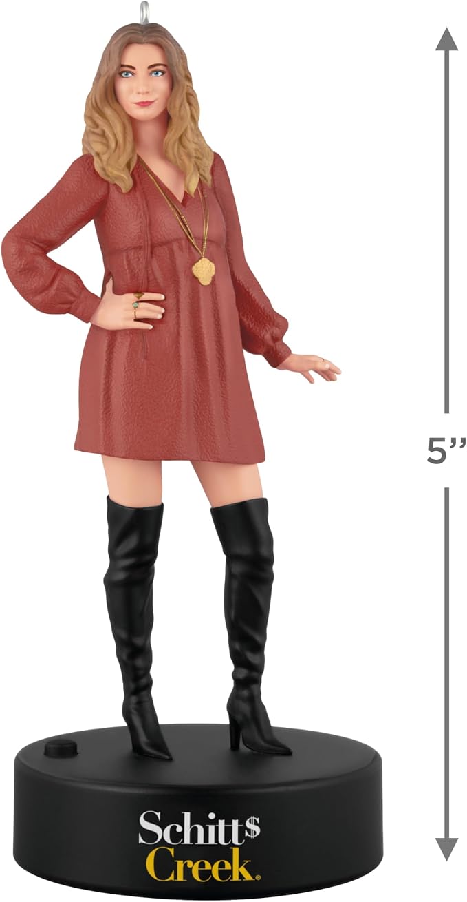 Alexis Rose Schitts Creek 2025 Hallmark Christmas Ornament