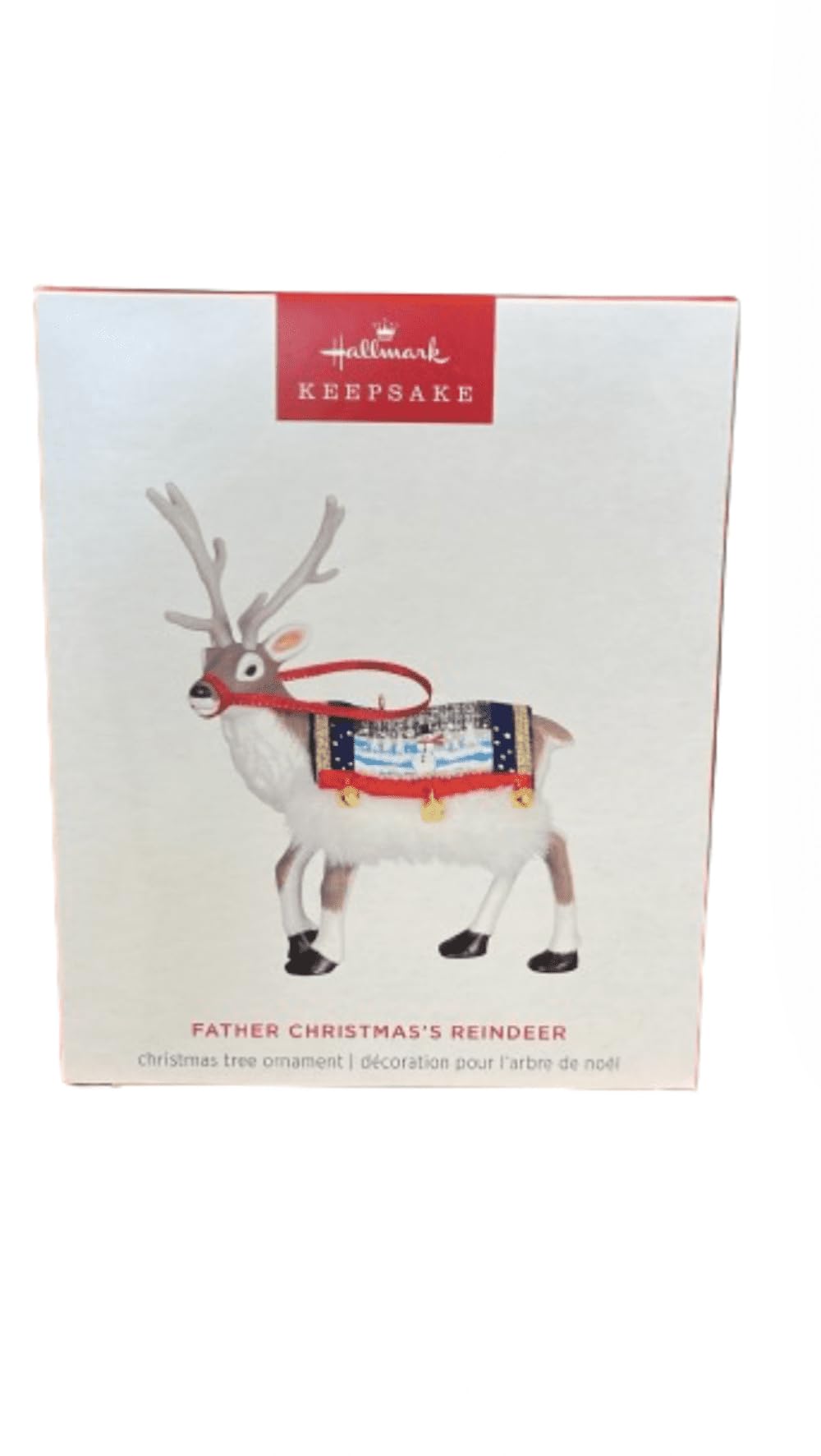 Hallmark 2024 Keepsake Father Christmas's Reindeer Limited Ornament New with Box