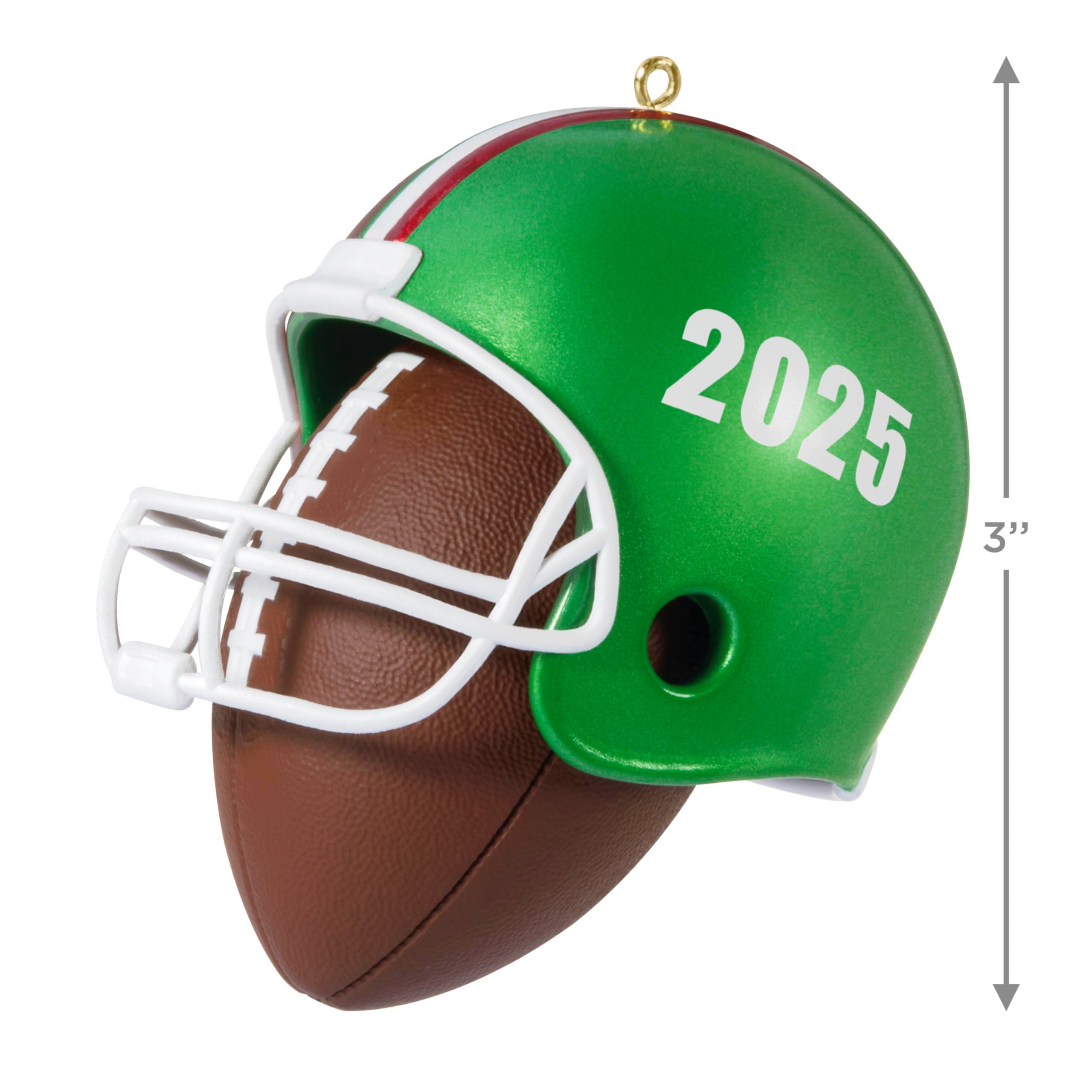 Hallmark Keepsake Christmas Ornament 2025, Football Star 2025, Gifts for Sports Fans