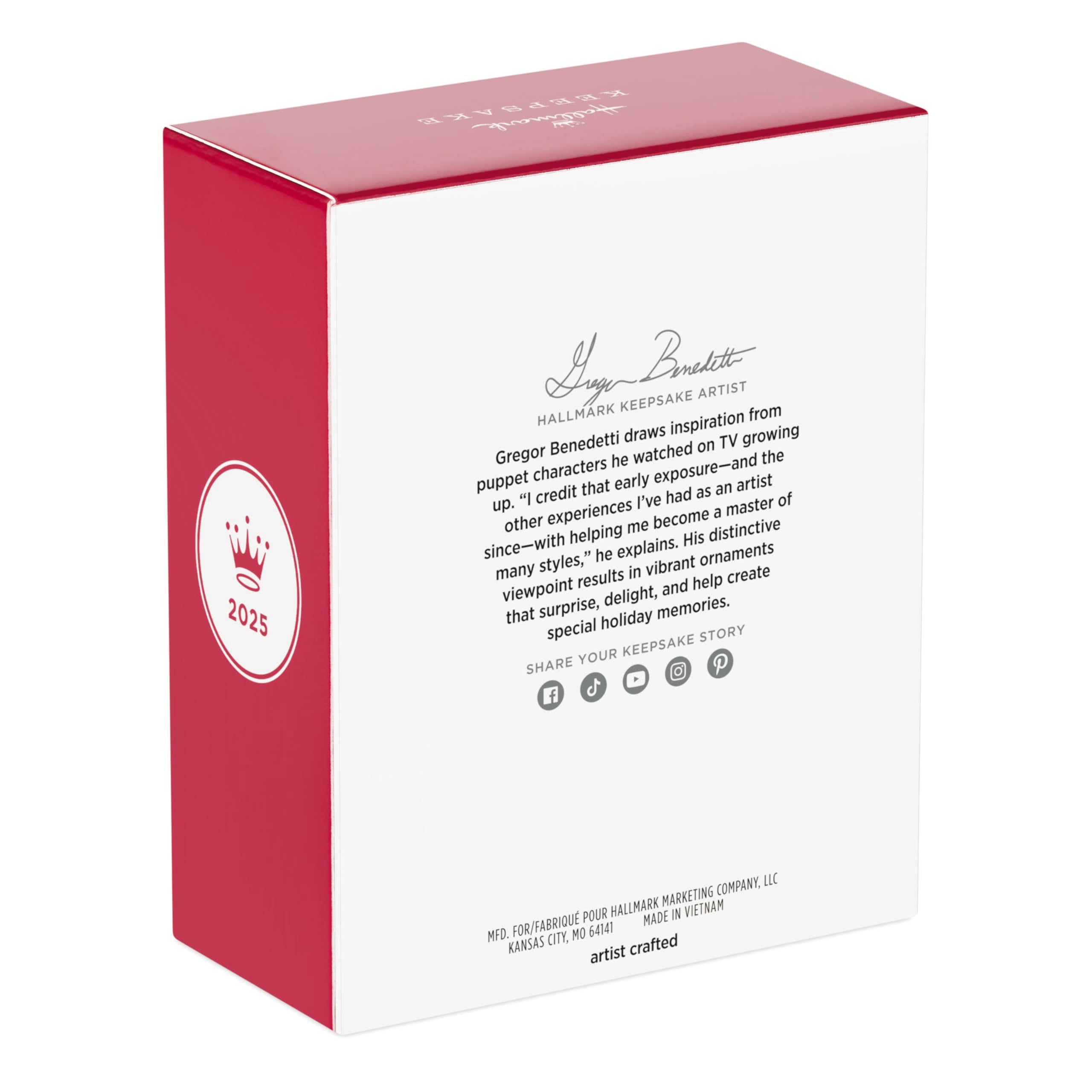 Make Your Move 2025 Hallmark Keepsake Christmas Ornament