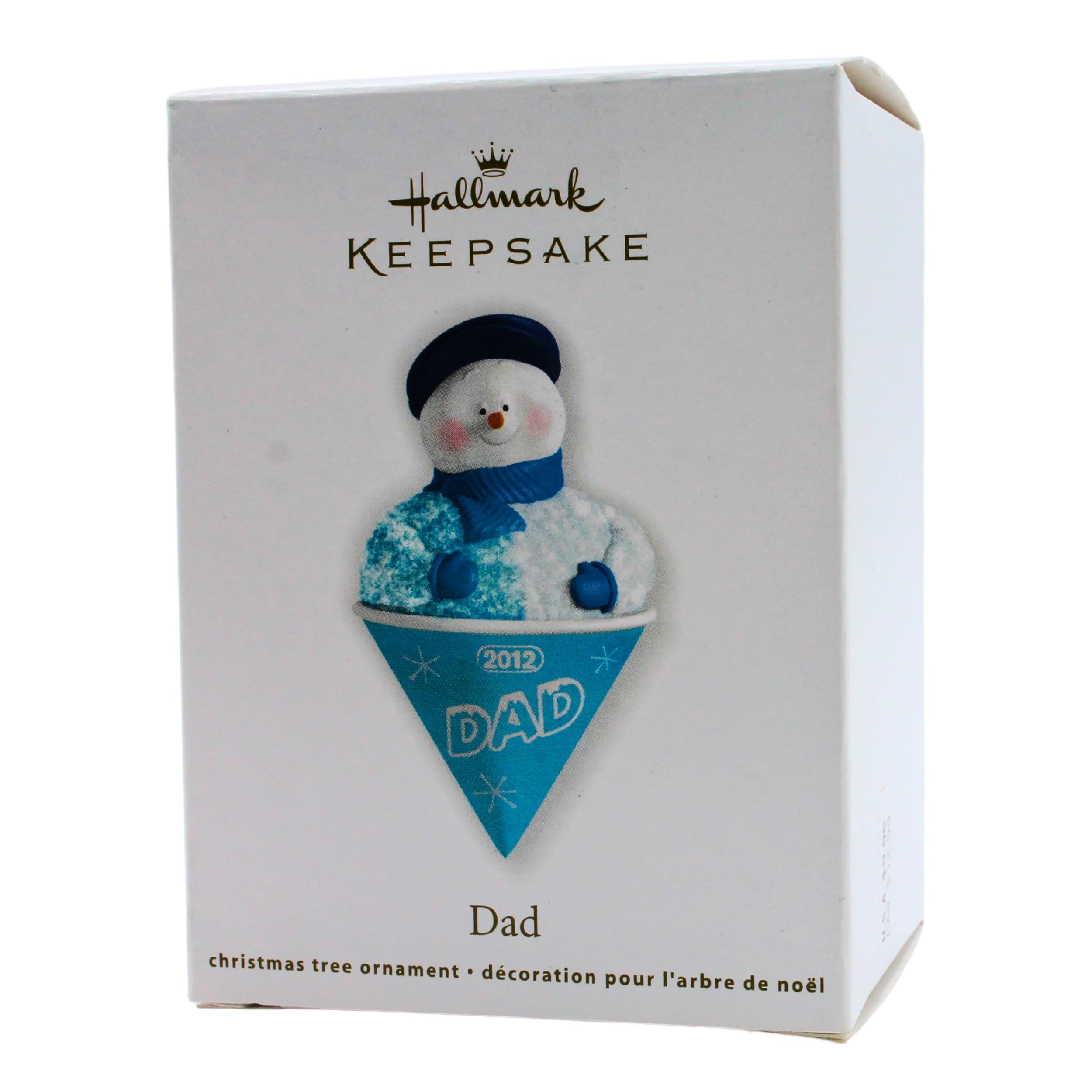 Hallmark Keepsake "DAD"  2012 Christmas Tree Ornament