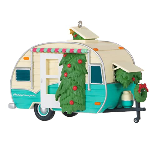Hallmark Keepsake Plastic, Christmas Ornament 2022, Happy Campers