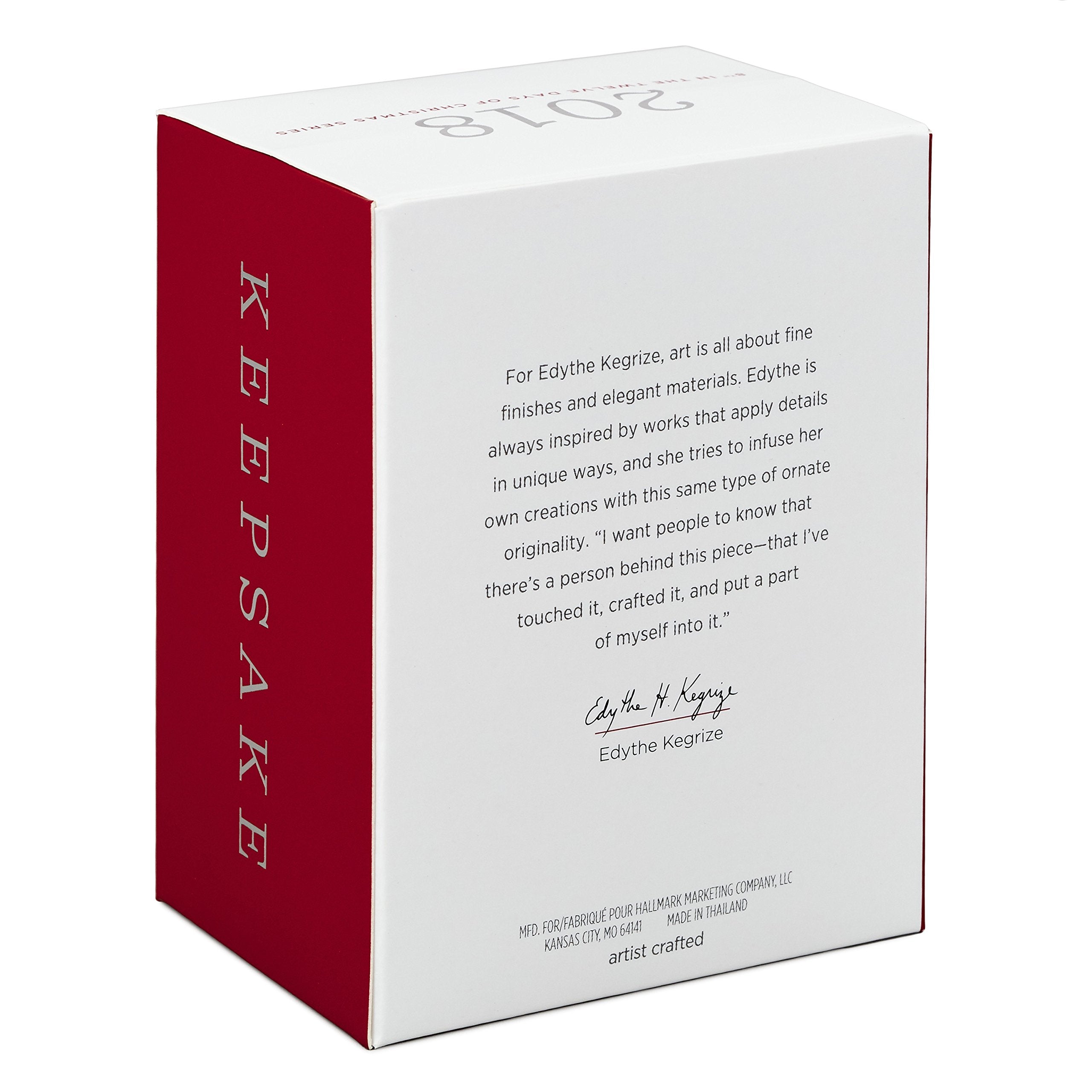 Hallmark Keepsake Christmas Ornament 2018 Year Dated, Once Upon a Christmas Stockings Hung With Care With Music and Light