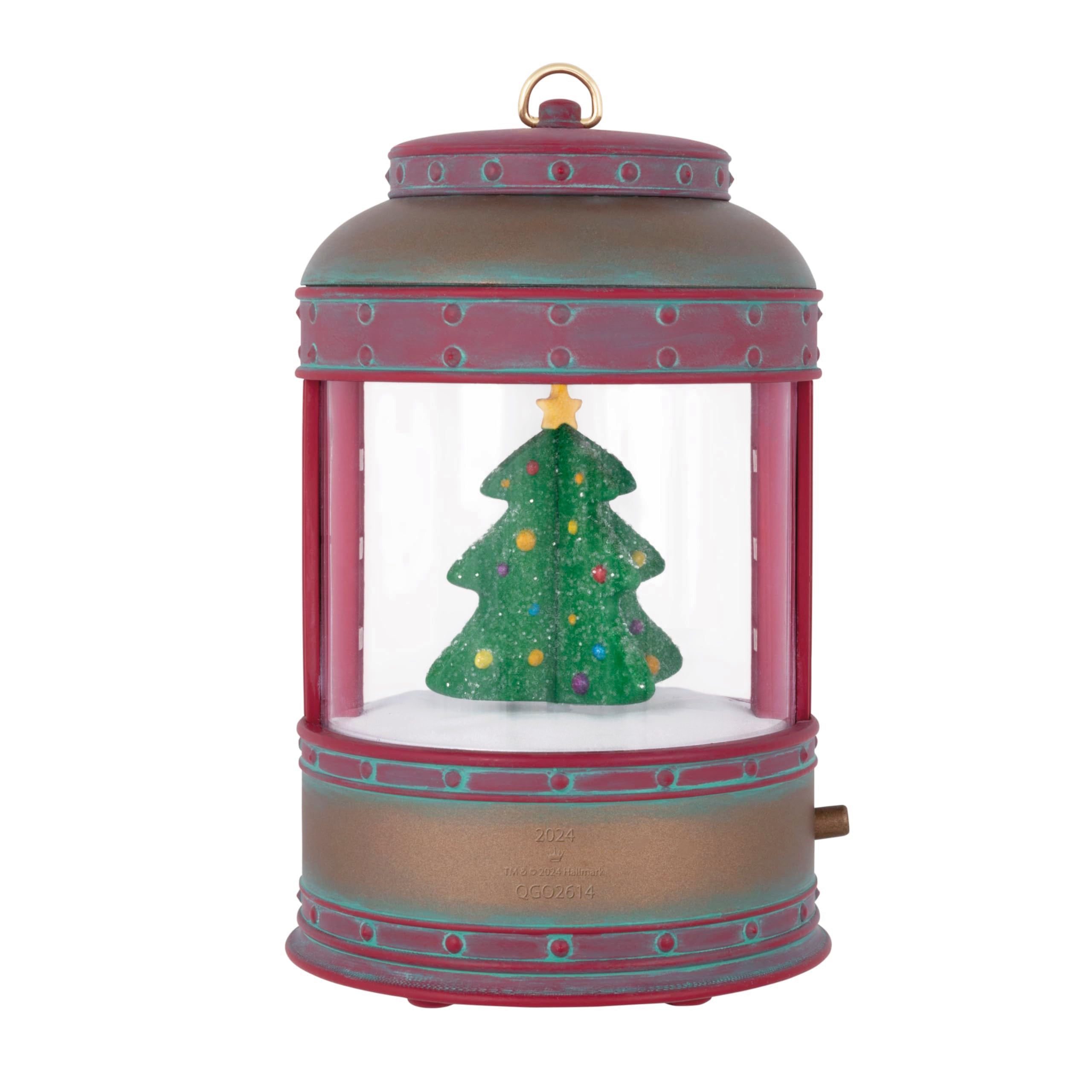 Hallmark Keepsake Christmas Ornament 2024, Shimmering Lantern 2024 Musical With Light and Motion, Music Gifts