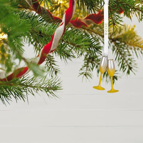 Hallmark Keepsake 1.21" Miniature Christmas Ornament 2024, Mini We Do!, Metal, Wedding Gift for Couple