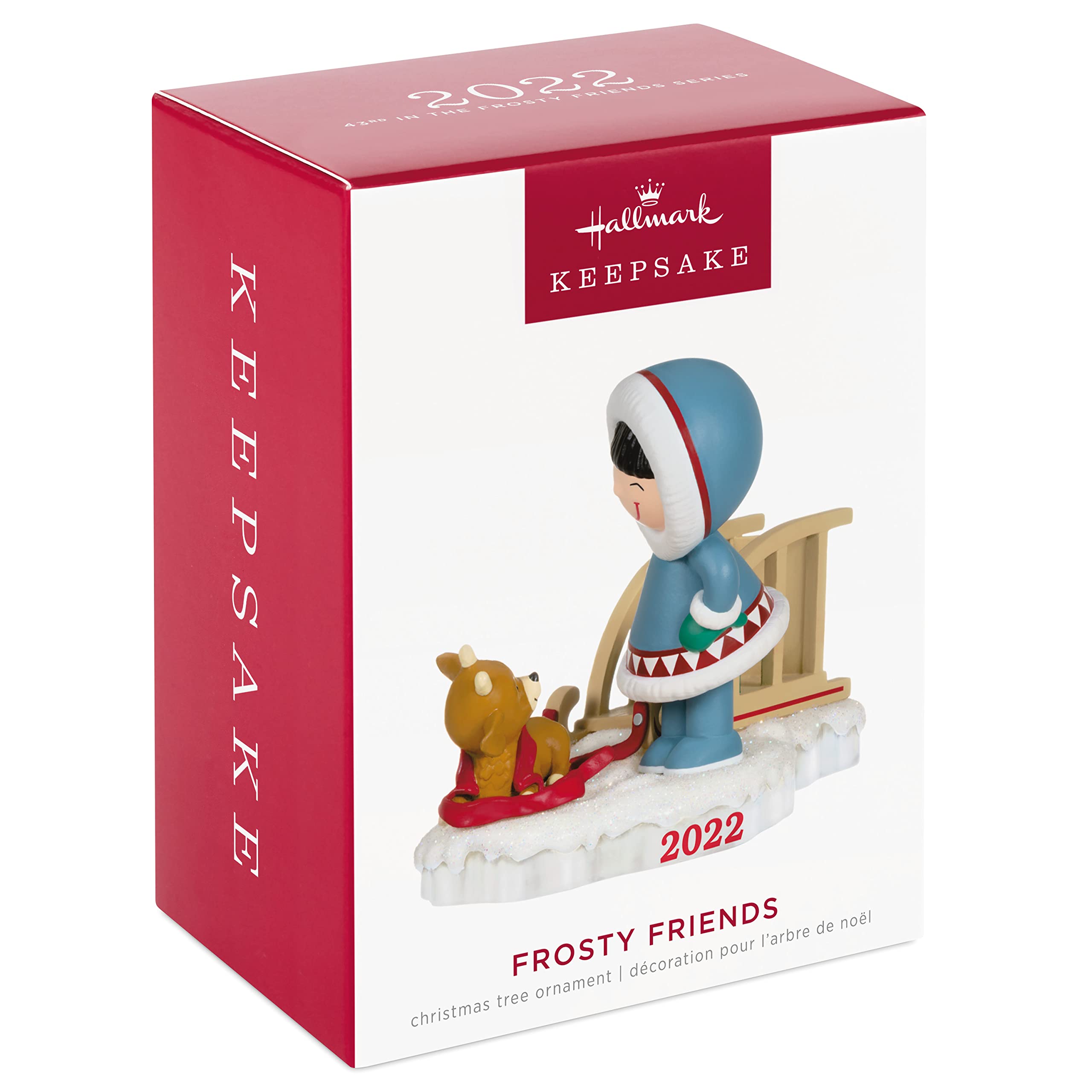Hallmark Keepsake Christmas Ornament, plastic, 2022 Year-Dated, Frosty Friends