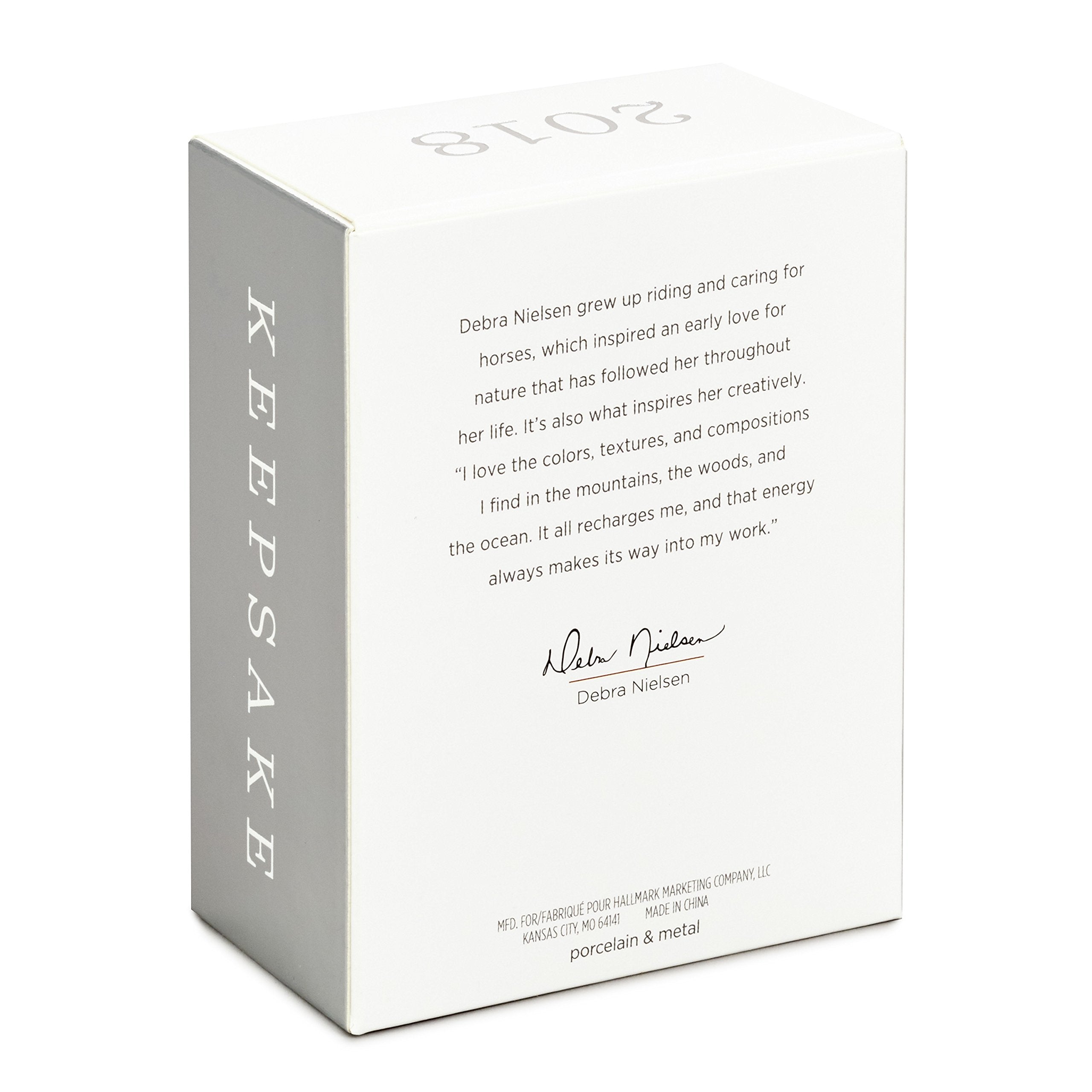 Hallmark Keepsake Christmas Ornament 2018 Graduation Gift Congrats Grad Cap Year Dated Porcelain and Metal