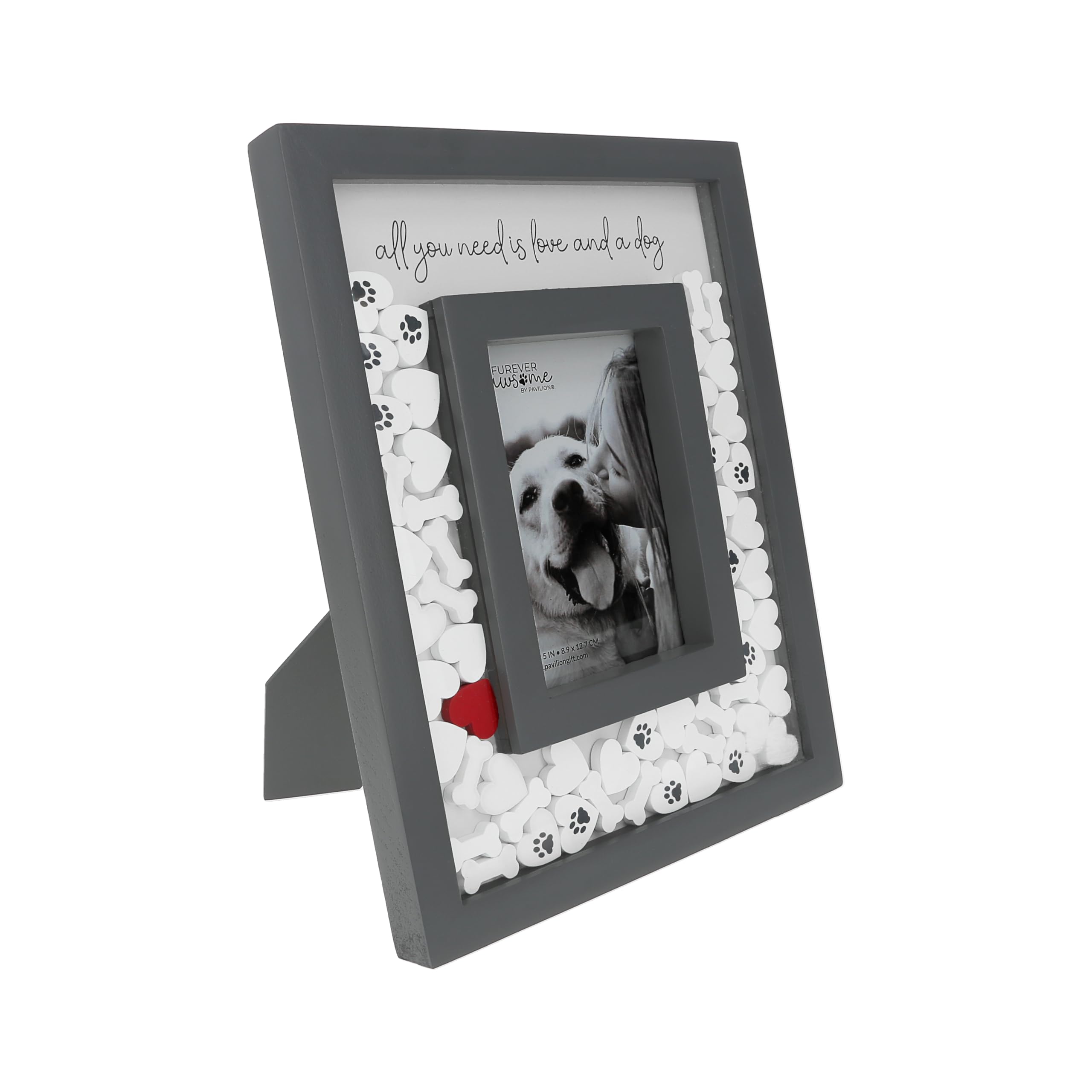 FP LOVE AND A DOG FRAME
