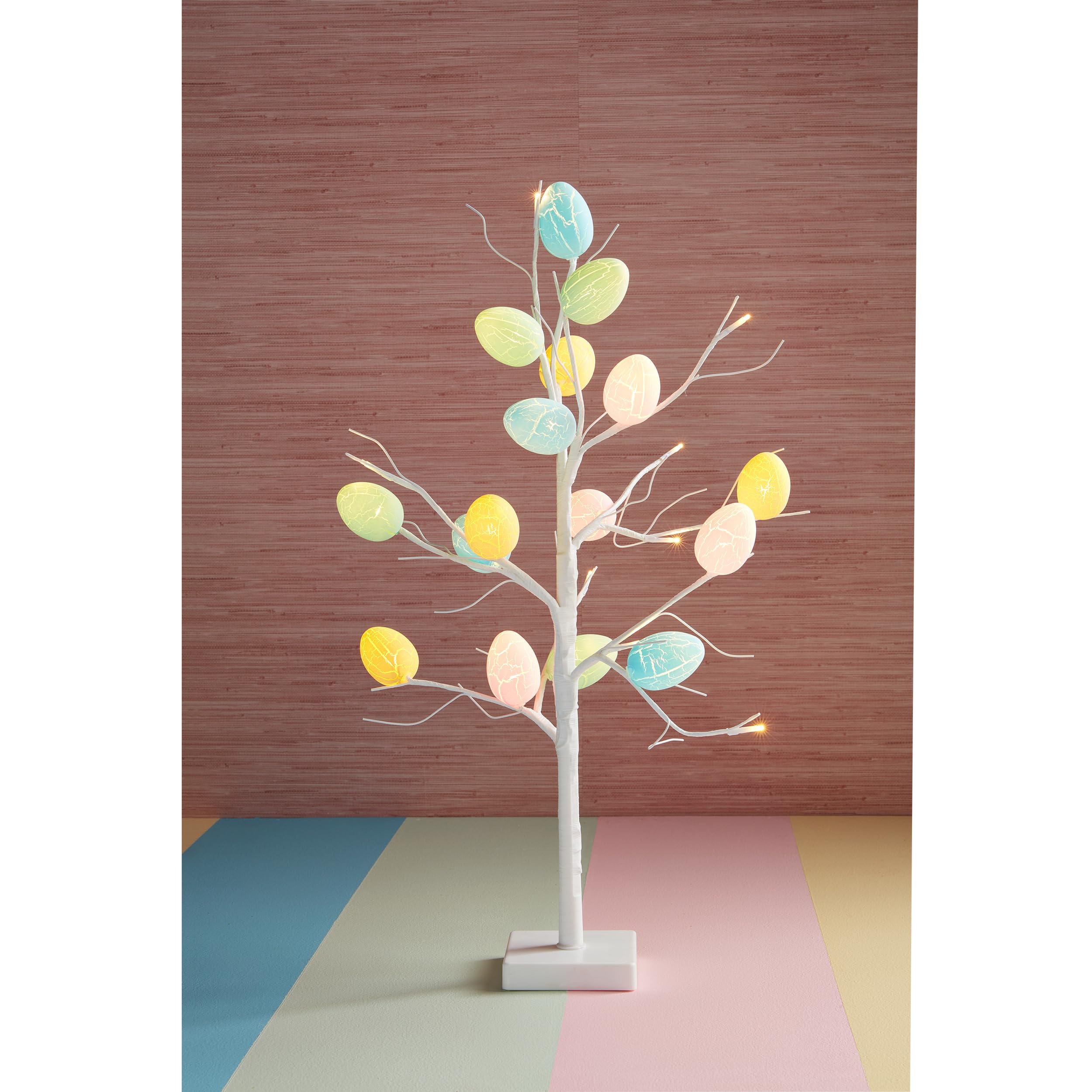 EASTER EGG LIGHT UP TREE