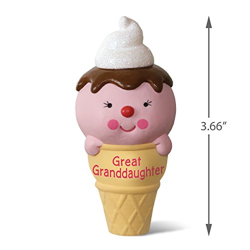 Hallmark 1295QGO1175 Great Granddaughter Keepsake Christmas Ornaments