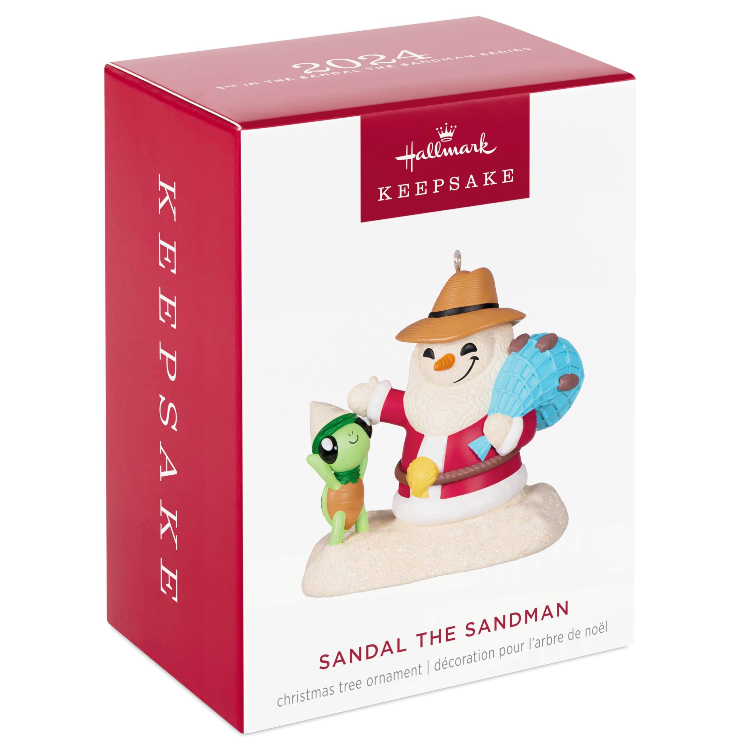 Hallmark Keepsake Christmas Ornament 2024, Sandal the Sandman, Snowman Collectors Gifts