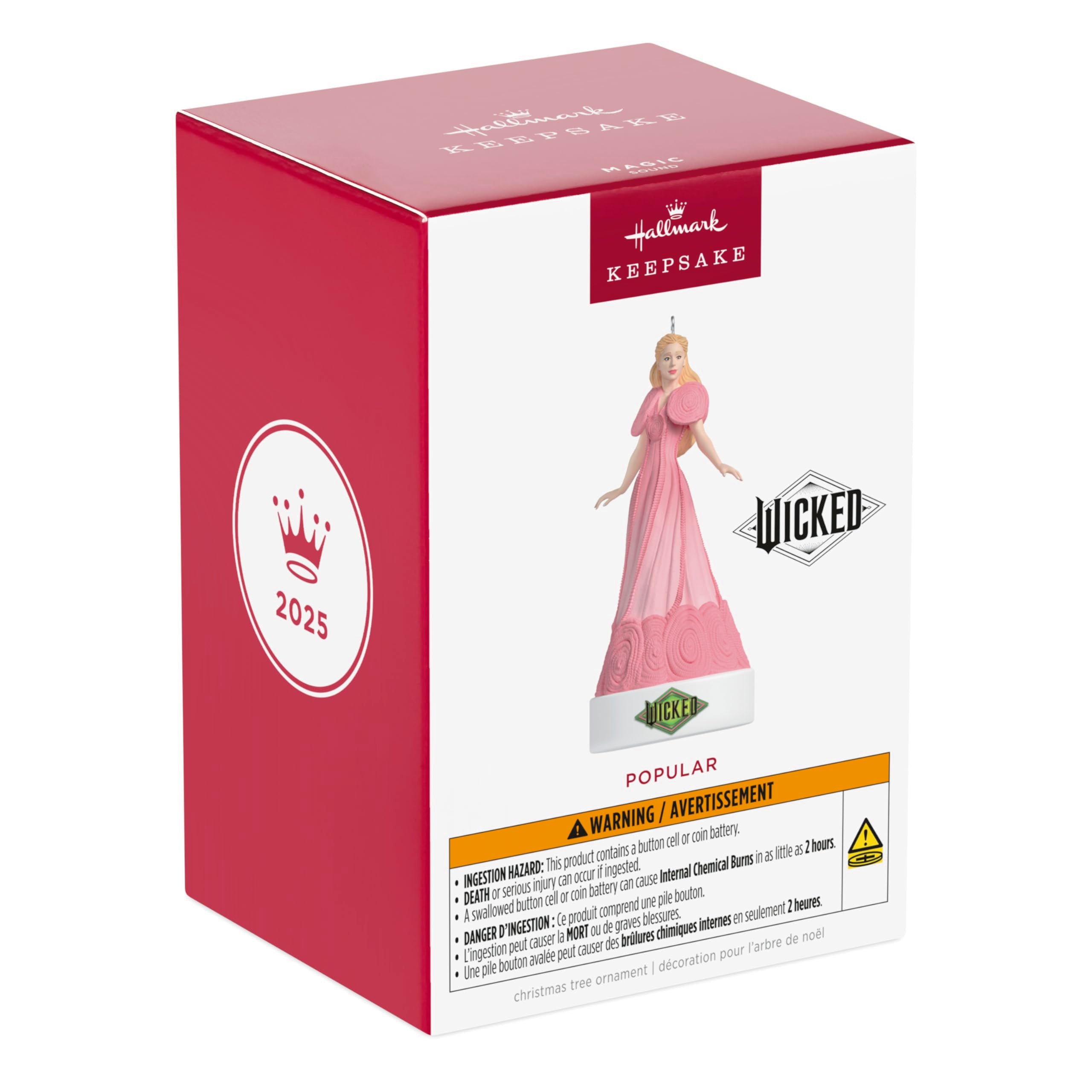 Popular Wicked 2025 Hallmark Keepsake Christmas Ornament