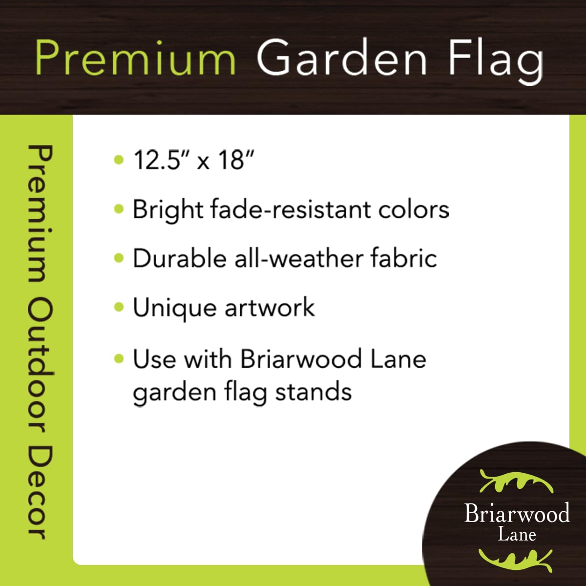 Briarwood Lane 12.5" x 18" Premium "Cardinals Appear When Angels Are Near" Garden Flag