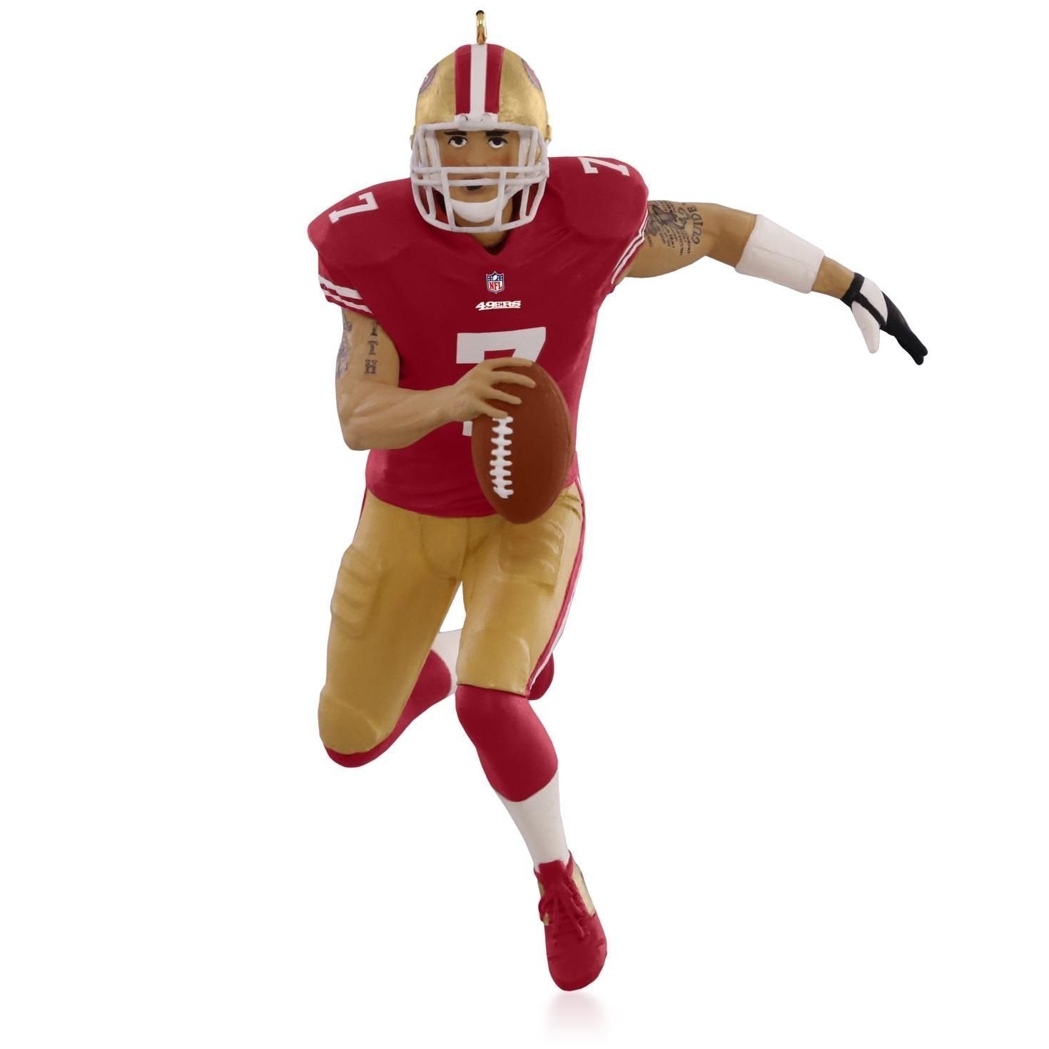 Hallmark NFL San Francisco 49ers Colin Kaepernick Ornament 2015