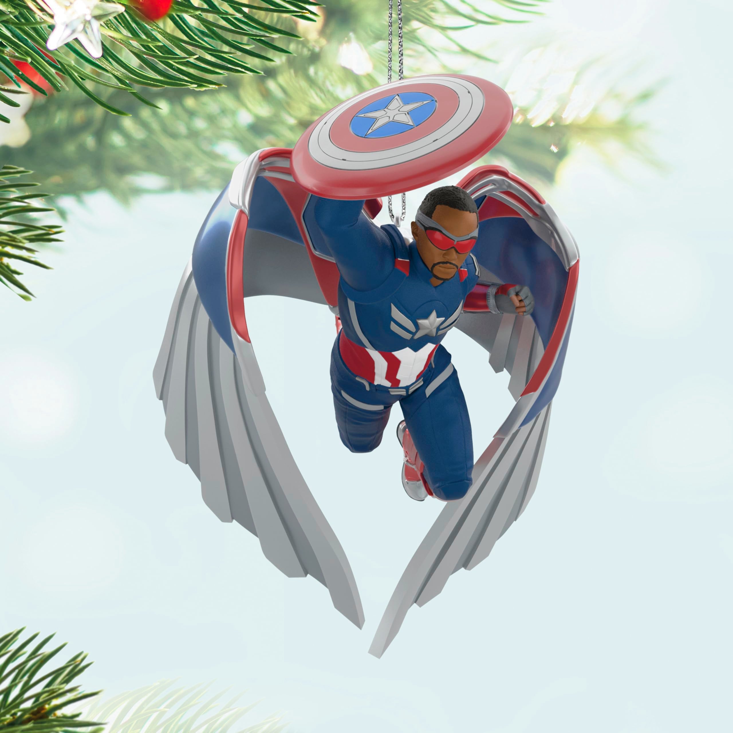 Captain America, Marvel Studios Captain America: Brave New World, 2025 Hallmark Keepsake Christmas Ornament