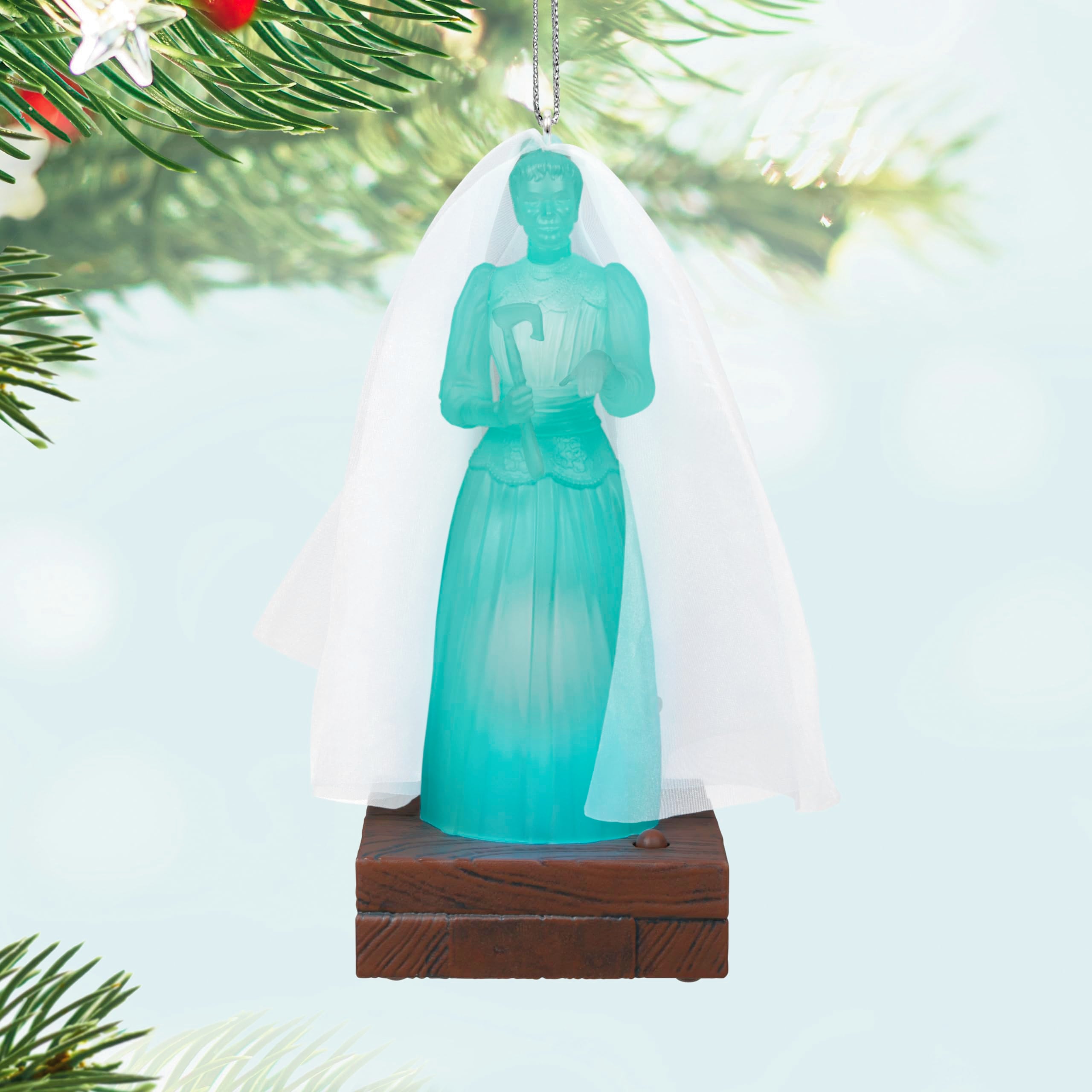 Constance Hatchaway, Disney the haunted Mansion Collection, 2025 Hallmark Keepsake Christmas Ornament With Light and Sound