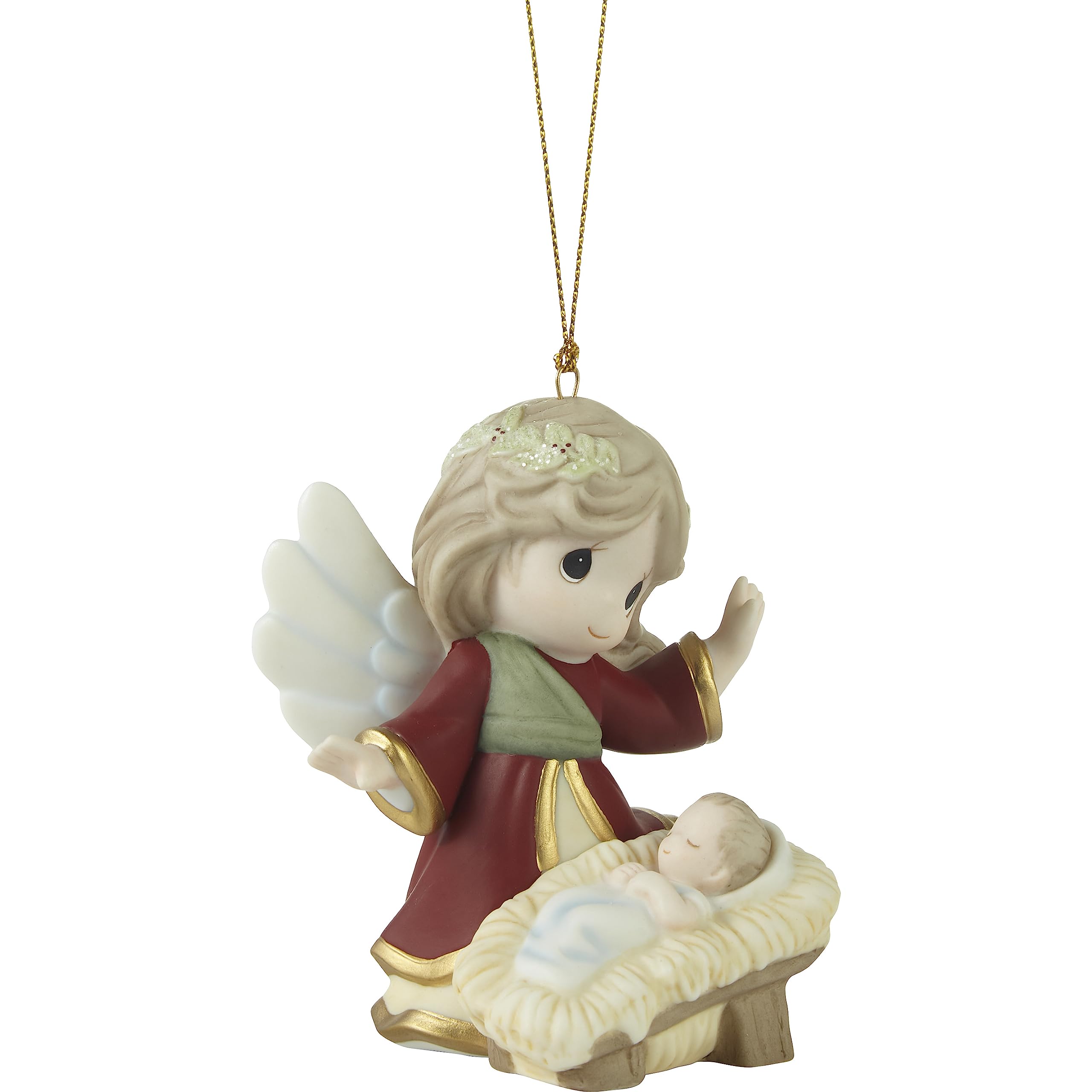 ANGEL WITH BABY JESUS ORN