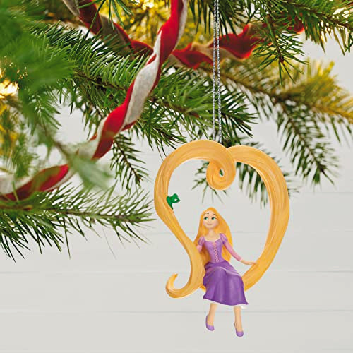 Hallmark Keepsake Christmas Ornament 2023, Disney Tangled Rapunzel's Heart of Gold