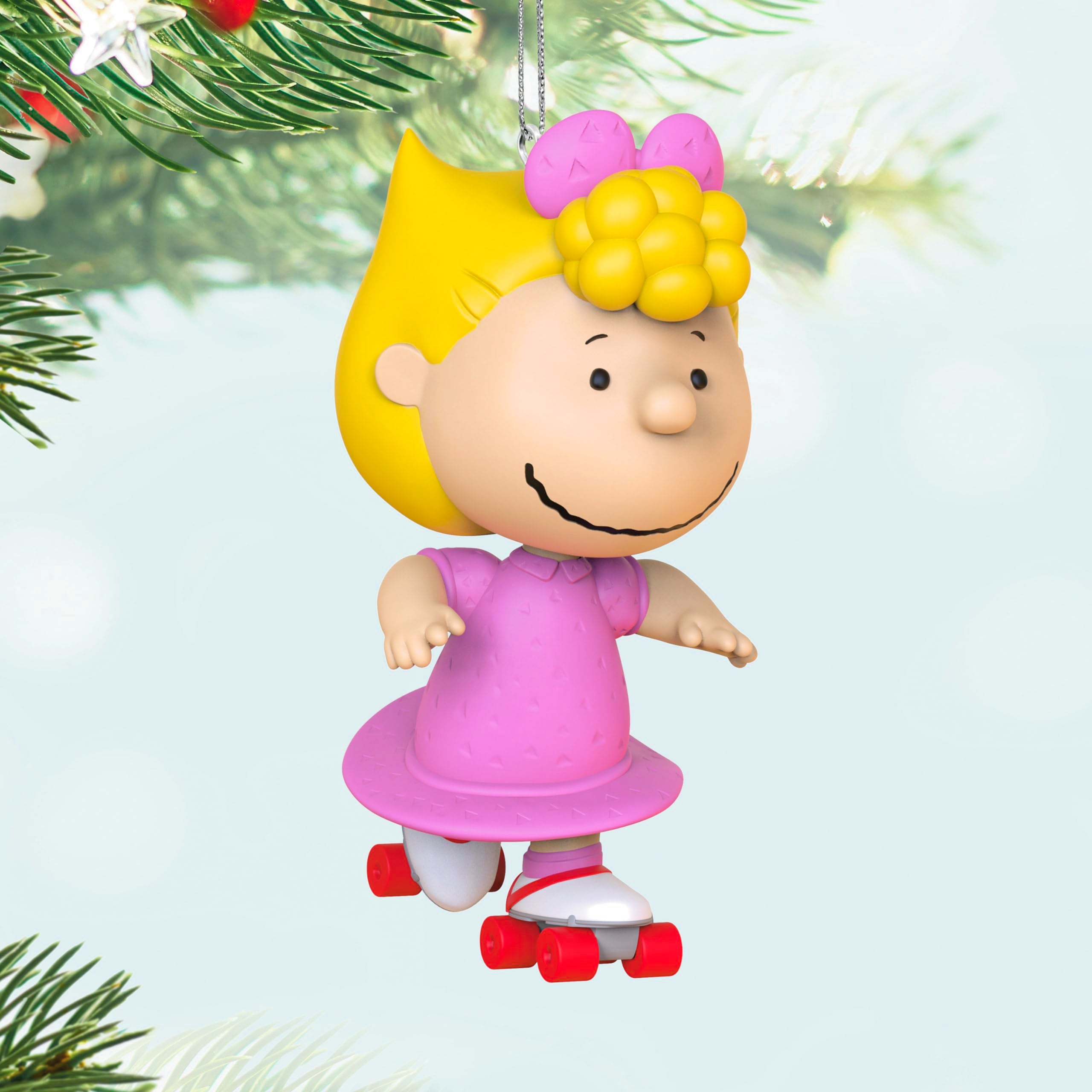 Hallmark Keepsake Christmas Ornament 2024, The Peanuts Gang Skating Sally, Gifts for Peanuts Fans