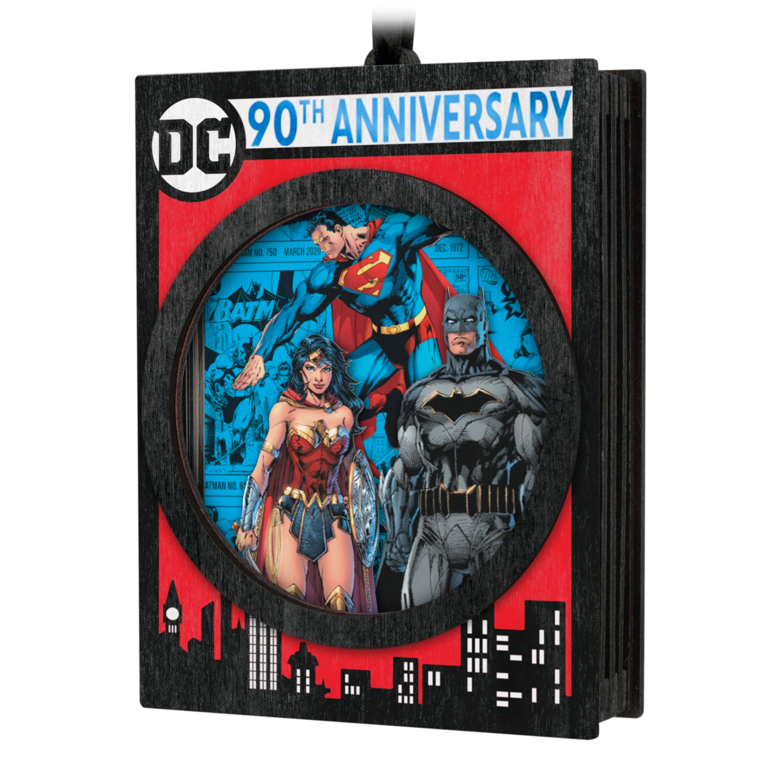 DC Through the Ages, DC Comics, 2025 Hallmark Keepsake Christmas Ornament