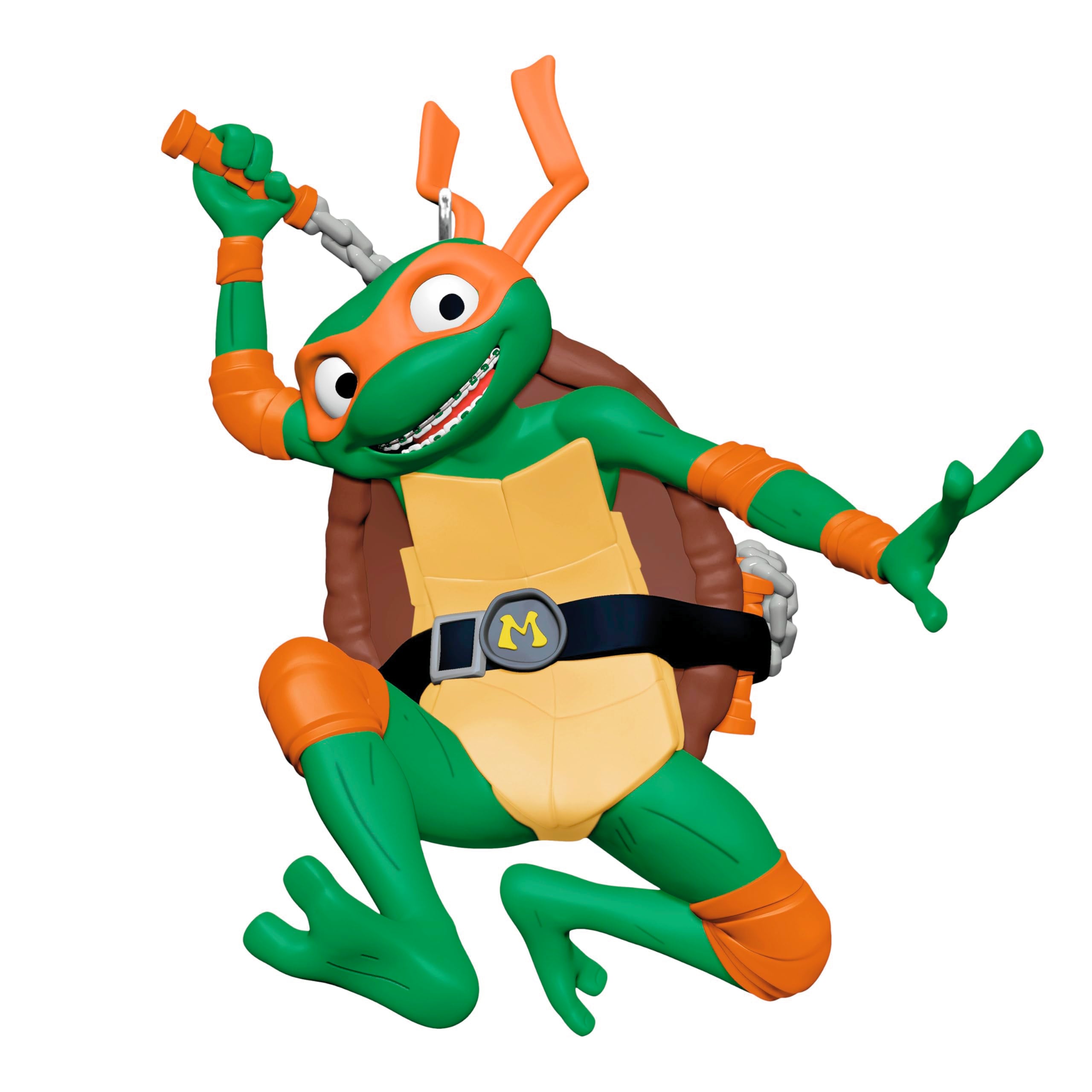 Michelangelo Teenage Mutant Ninja Turtles: Mutant Mayhem, 2025 Hallmark Keepsake Christmas Ornament