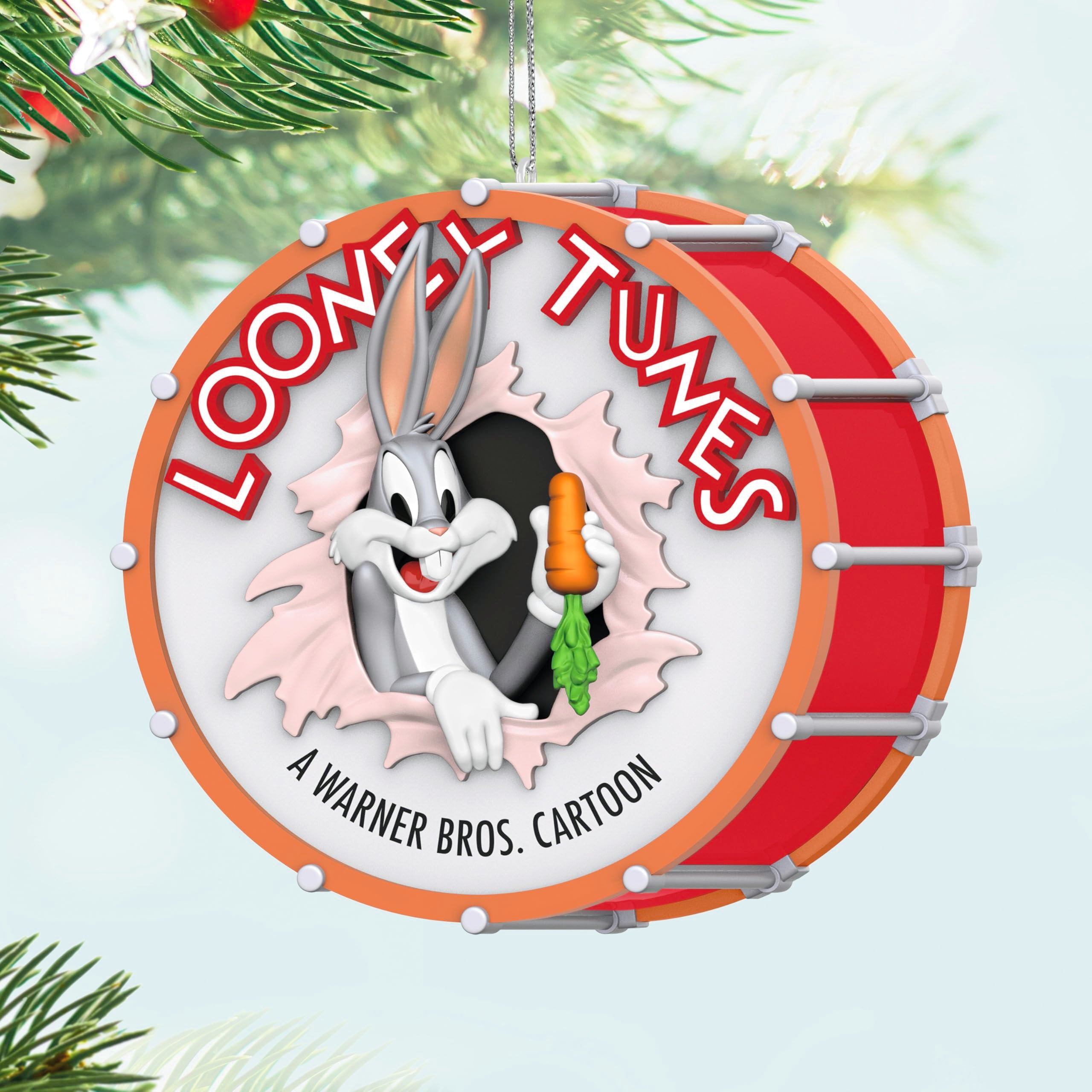 Bugs Bunny Looney Tunes 2025 Hallmark Keepsake Christmas Ornament