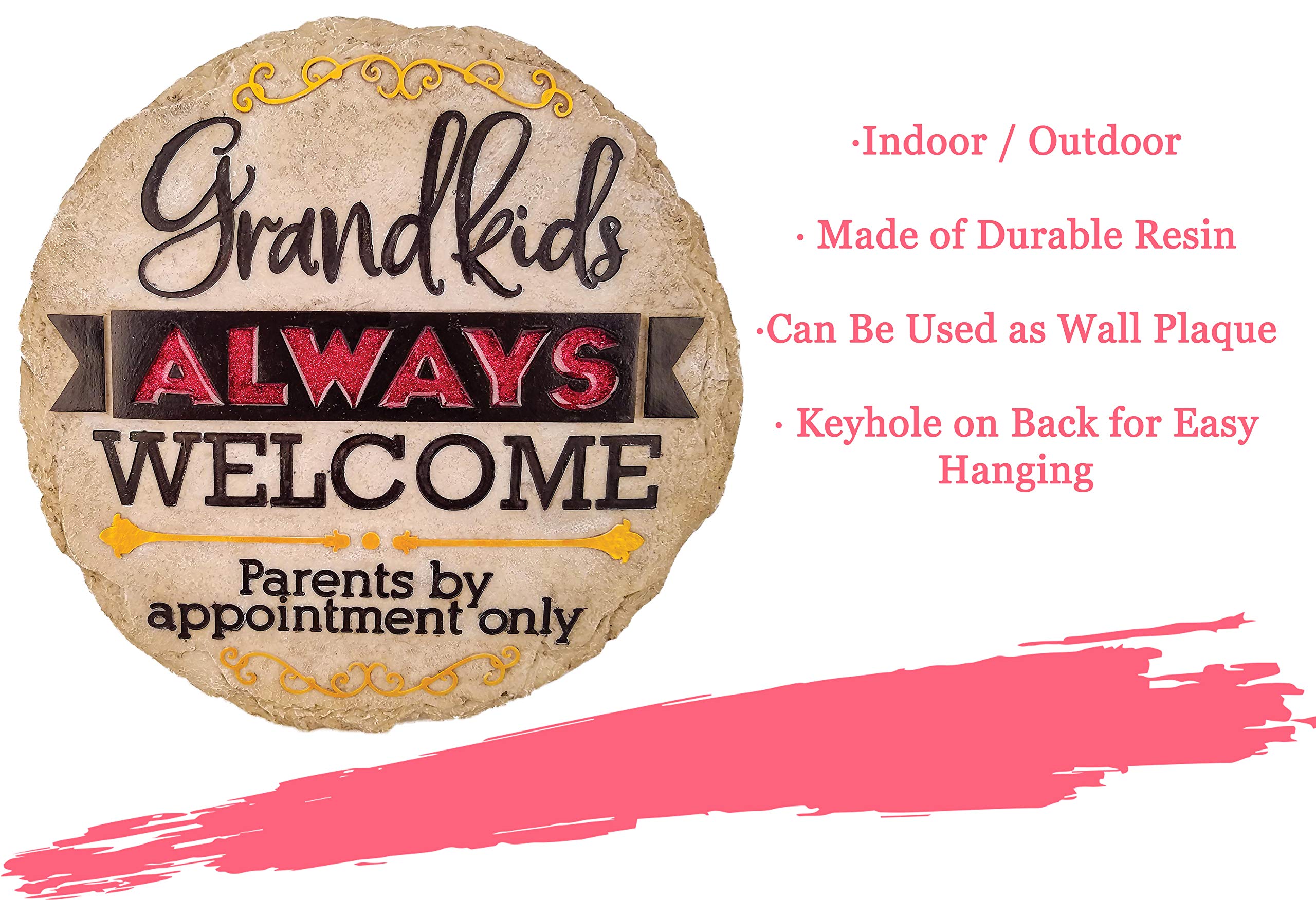 Spoontiques Grandkids Welcome Stepping Stone