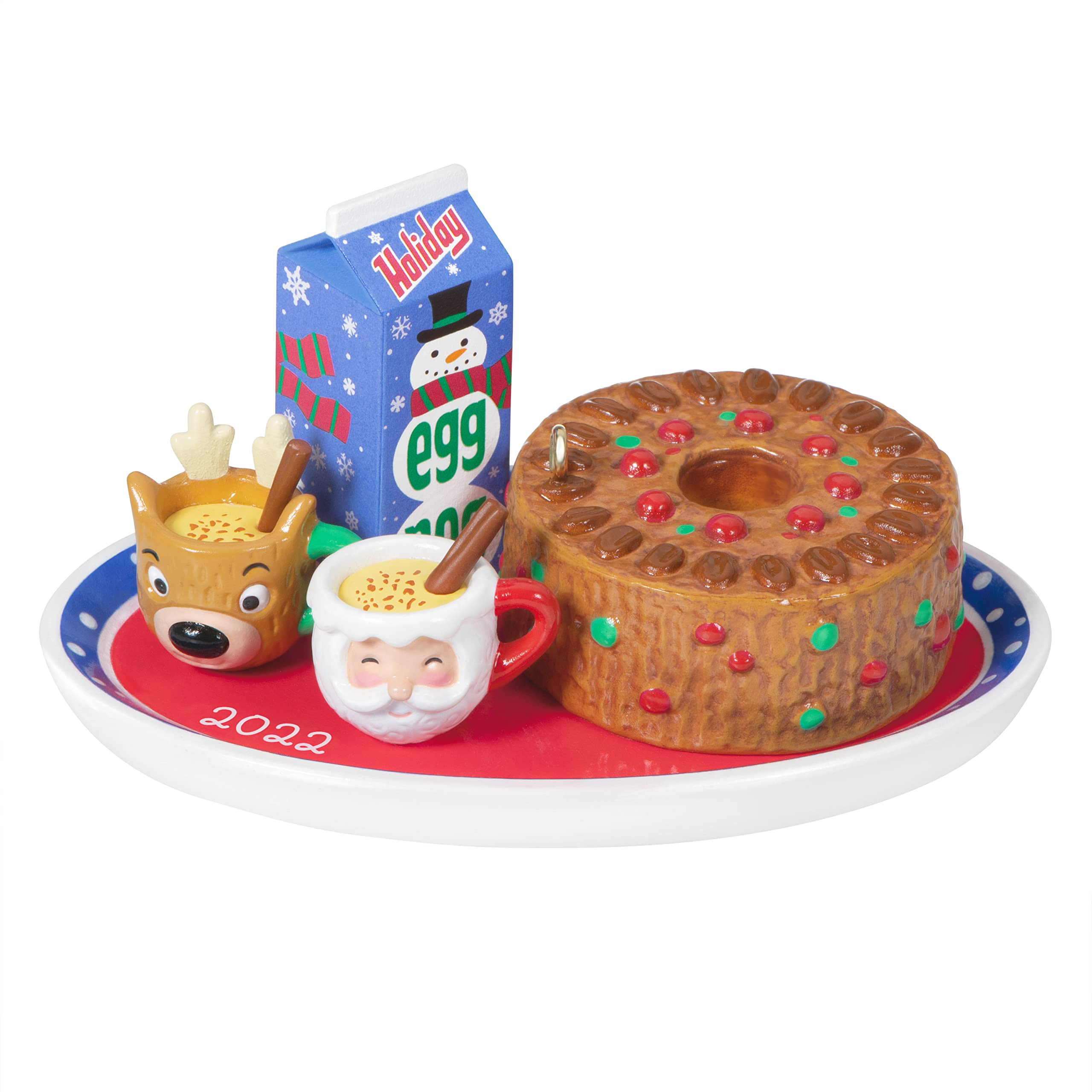 Hallmark Keepsake Plastic Christmas Ornament 2022 Year-Dated, Season's Treatings