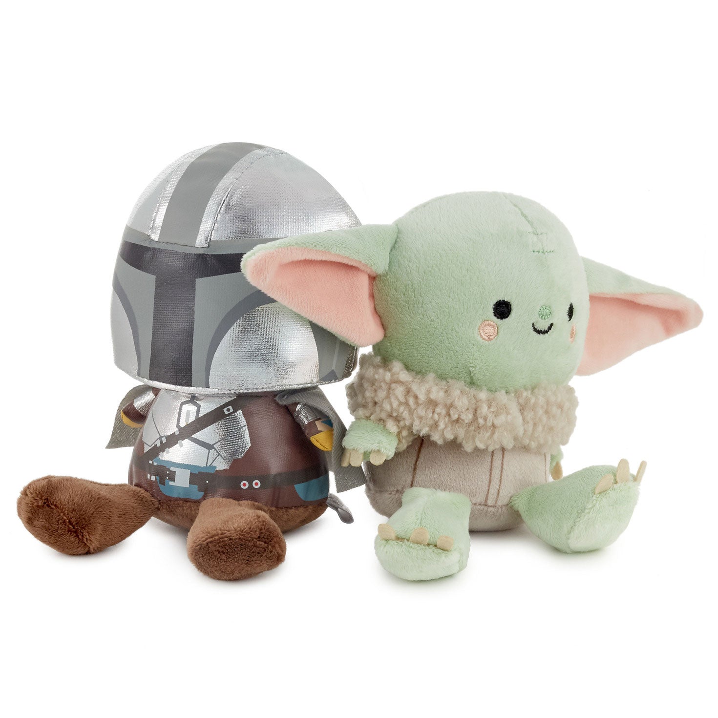 Hallmark Better Together Star Wars The Mandalorian & Grogu Magnetic Plush Set