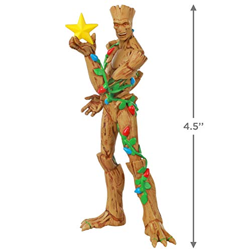 Hallmark Keepsake Ornament 2020, Marvel Guardians of The Galaxy O Christmas Groot Superhero Ornament
