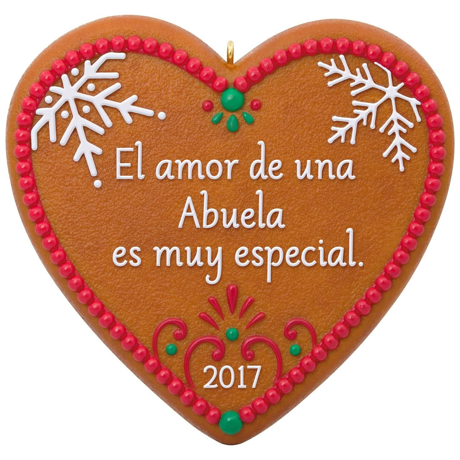 Hallmark Keepsake Ornament Amor de UNA Abuela 2017