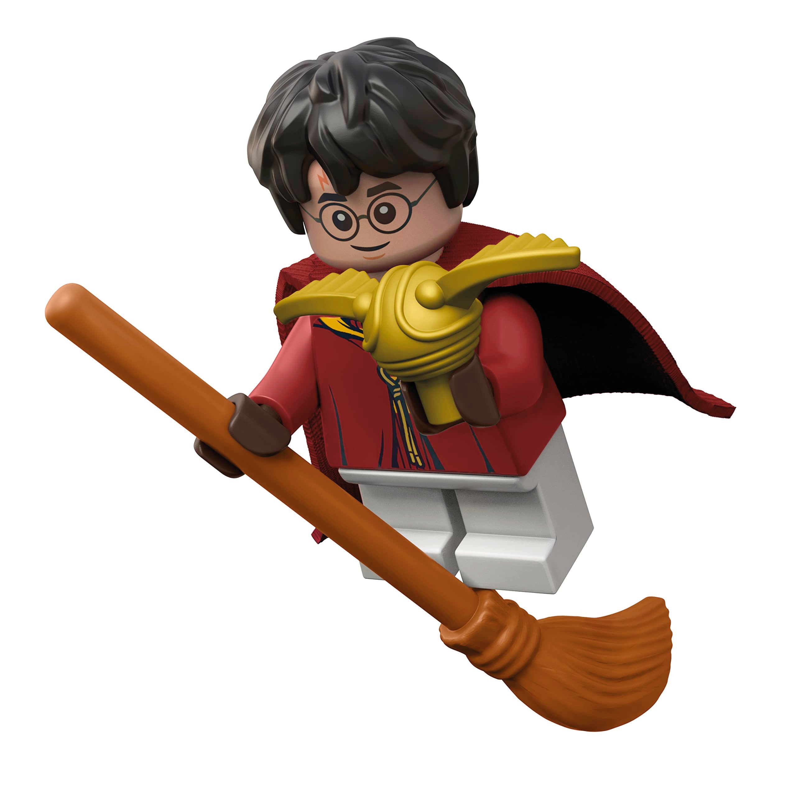 Hallmark Keepsake Christmas Ornament 2023, Quidditch Seeker Harry Potter LEGO Minifigure, Gifts for Harry Potter Fans