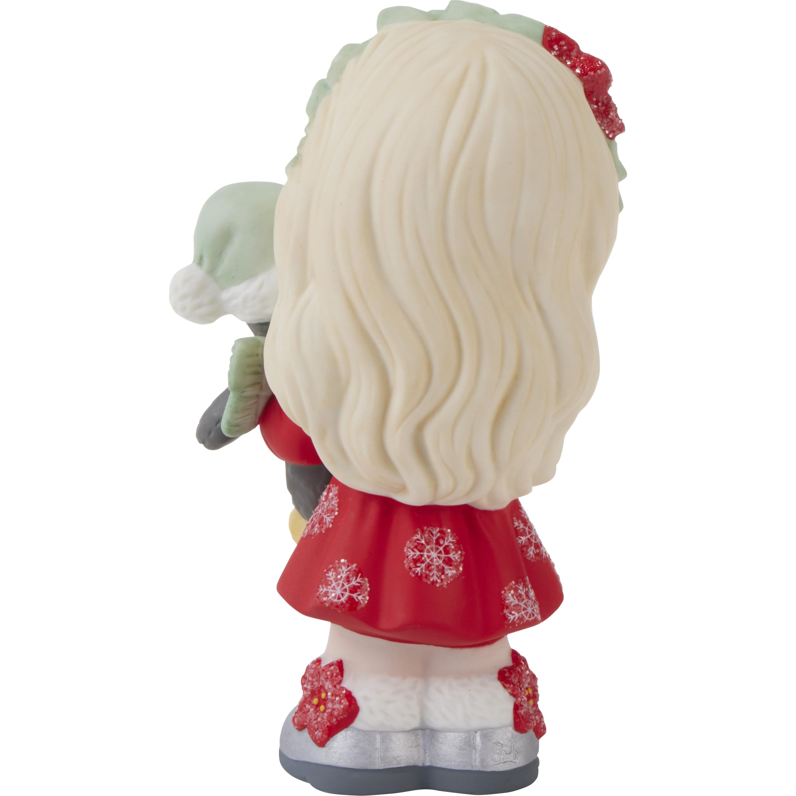 Precious Moments 2024 Christmas Figurine | Have Yourself A Merry Little Christmas Dated 2024 Bisque Porcelain Figurine | Holiday Decor & Gifts