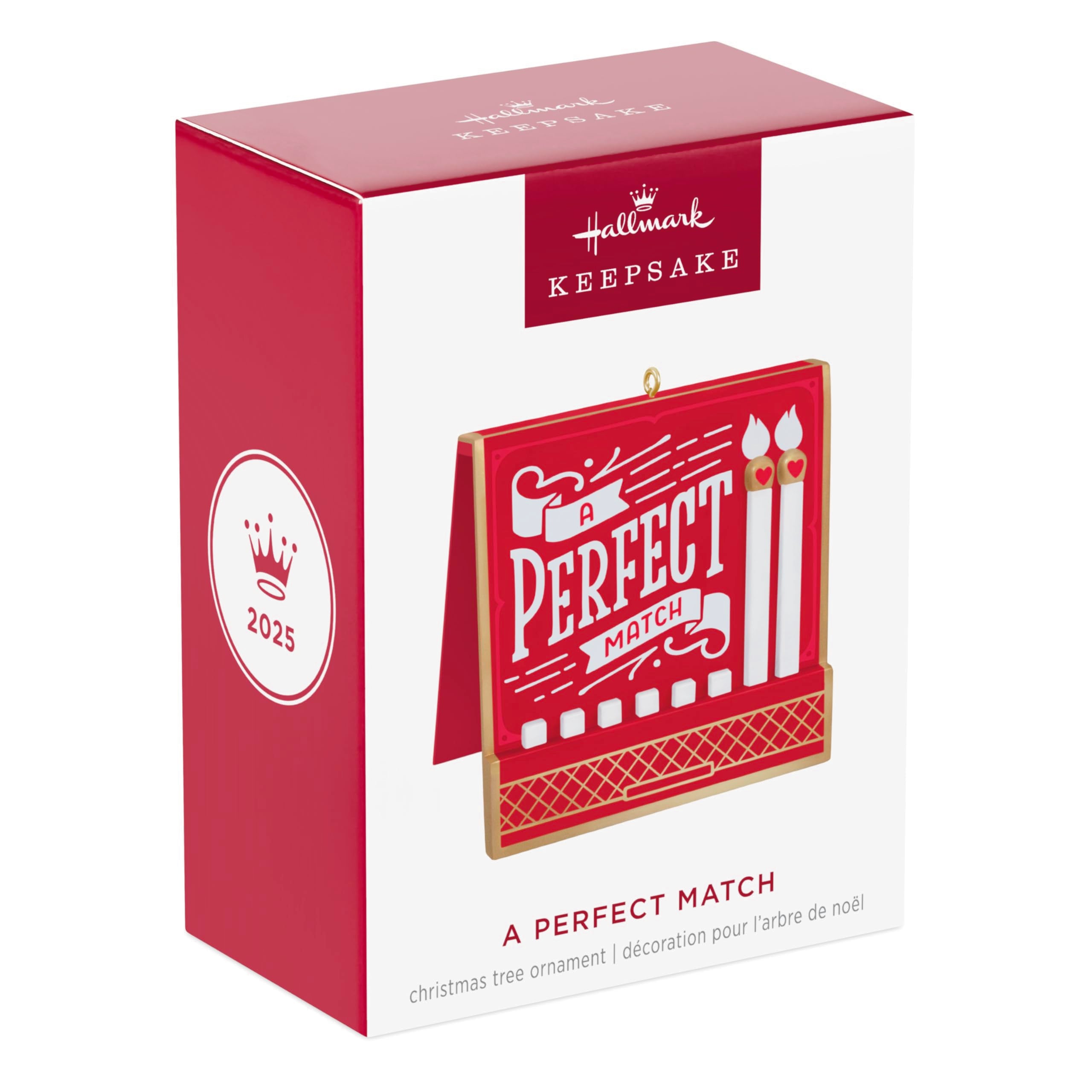 A Perfect Match 2025 Hallmark Christmas Ornament