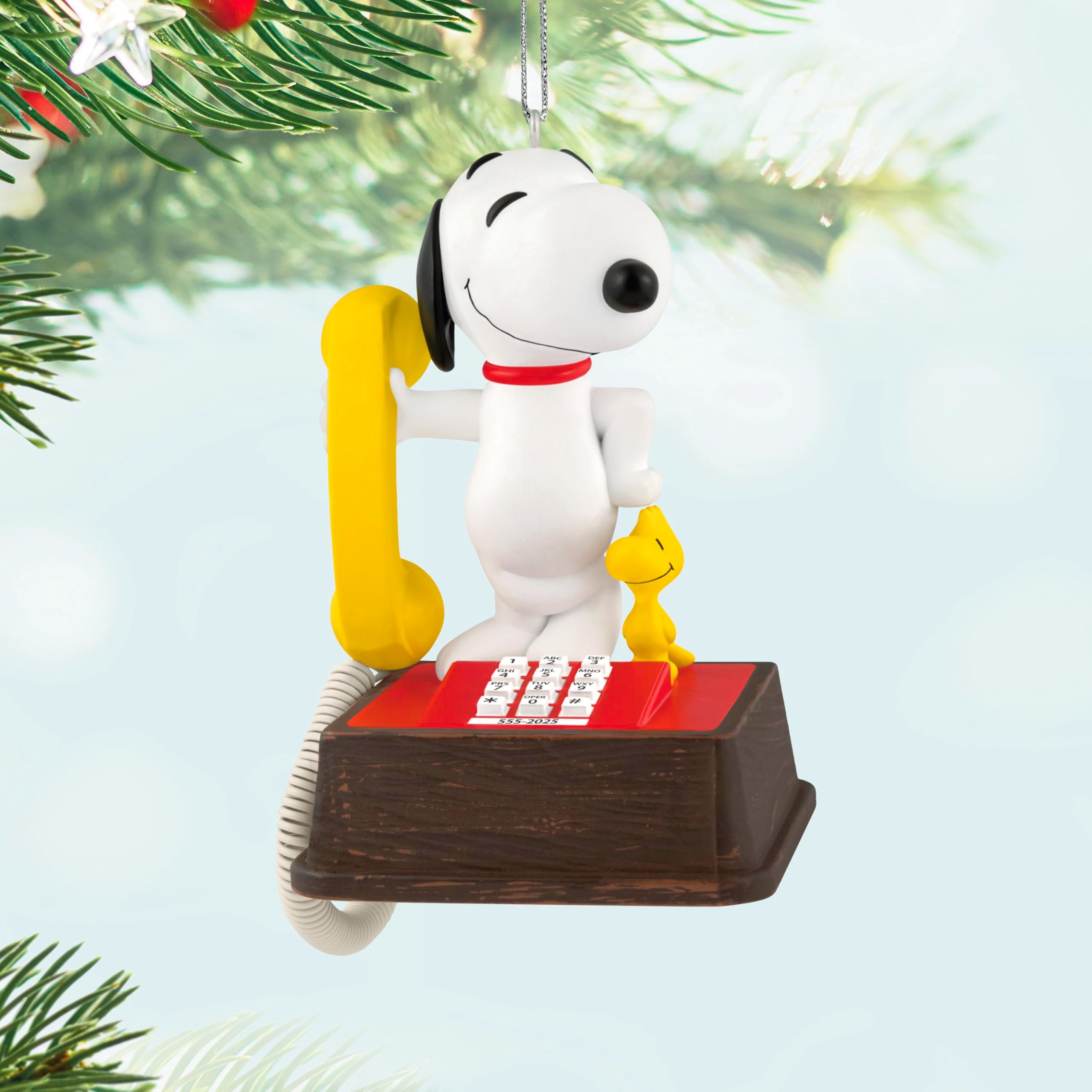 Hallmark Keepsake Personalized Christmas Ornament 2025, The Peanuts Gang Sledding with Snoopy, Gifts for Peanuts Fans