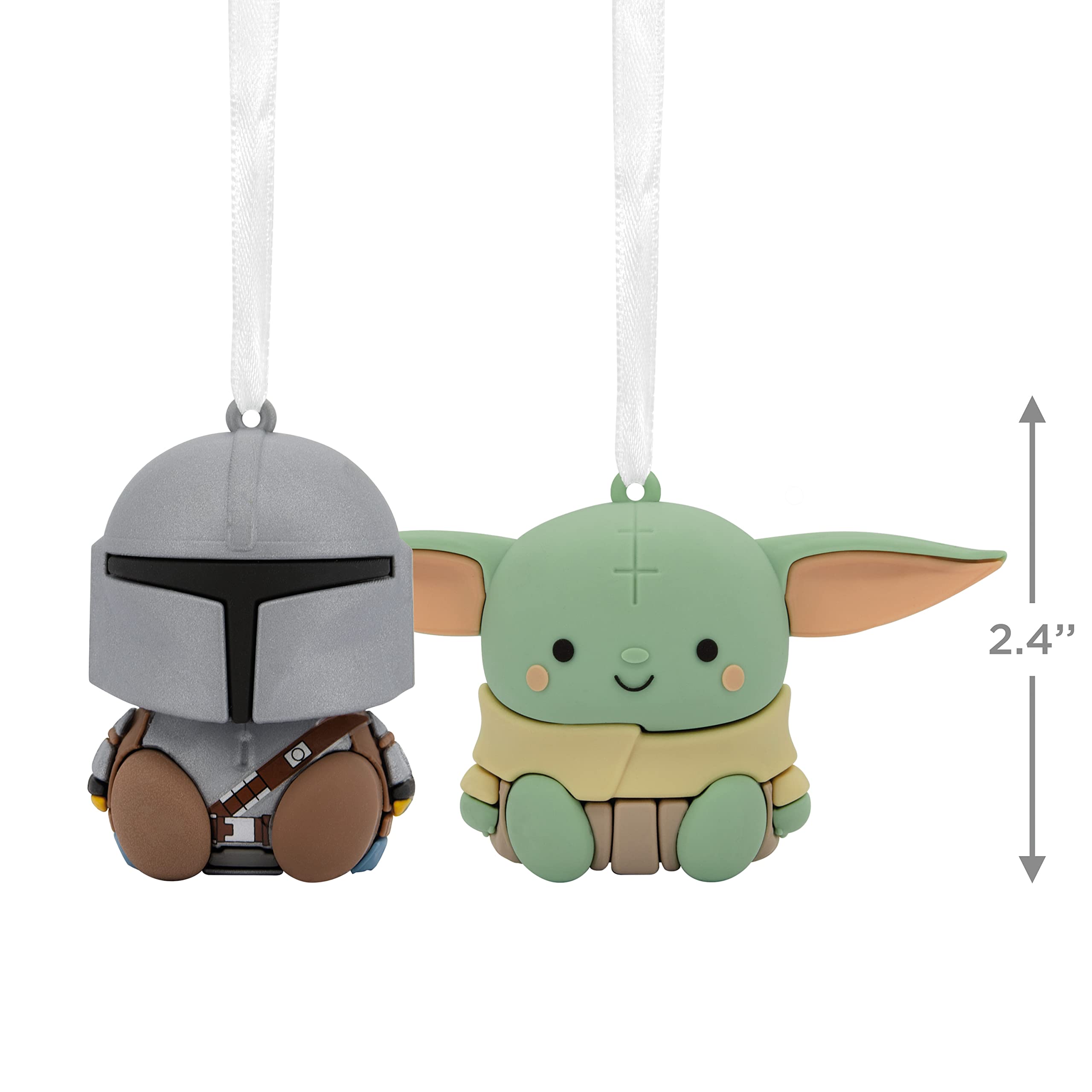 Better Together Star Wars: The Mandalorian™ and Grogu™ Magnetic Hallmark Ornaments, Set of 2