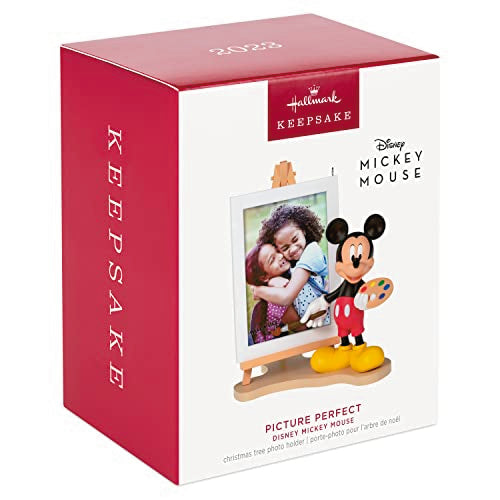 Hallmark Keepsake Christmas Ornament 2023, Disney Mickey Mouse Picture Perfect Photo Frame