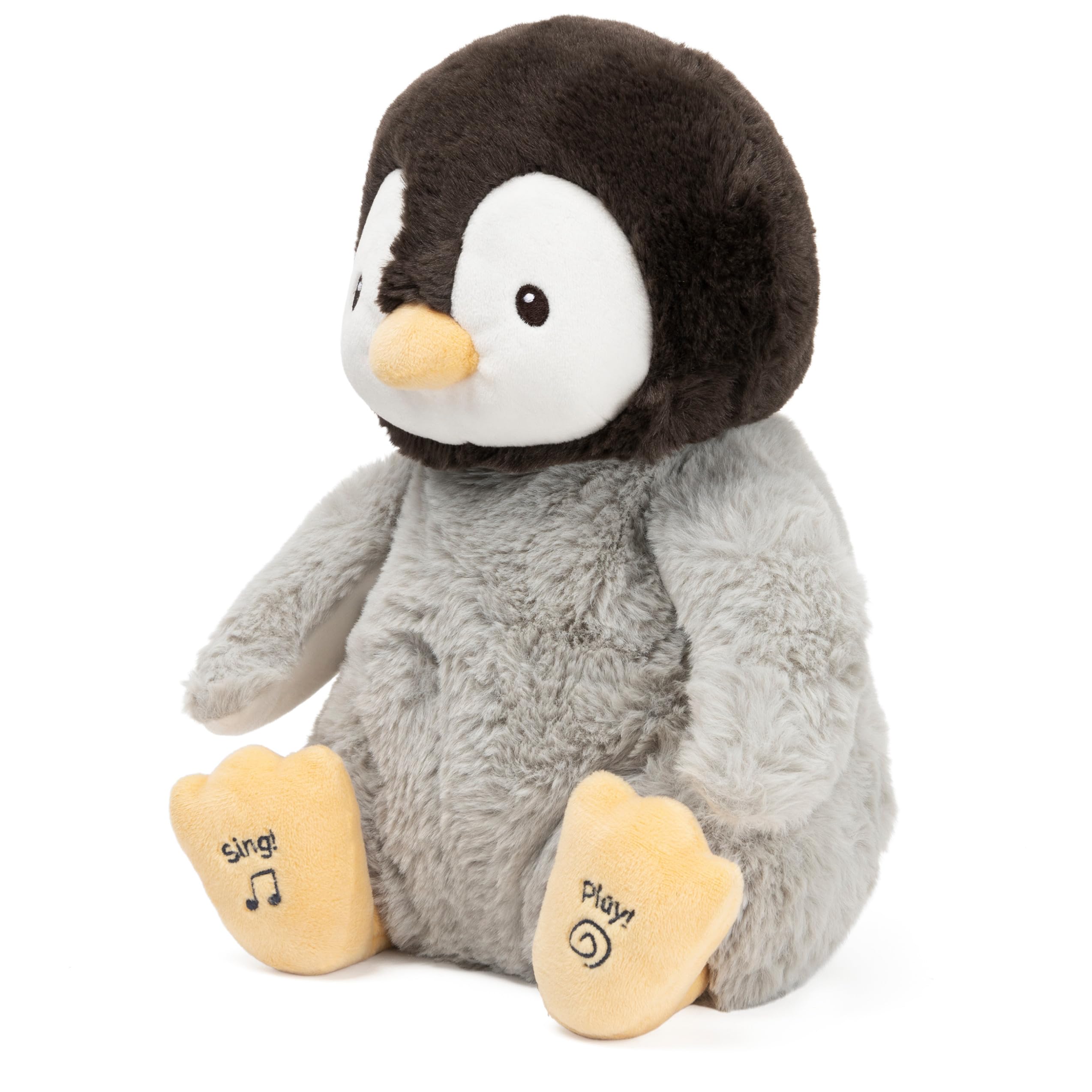 Baby GUND Kissy the Penguin Animated Musical Flappy Plush