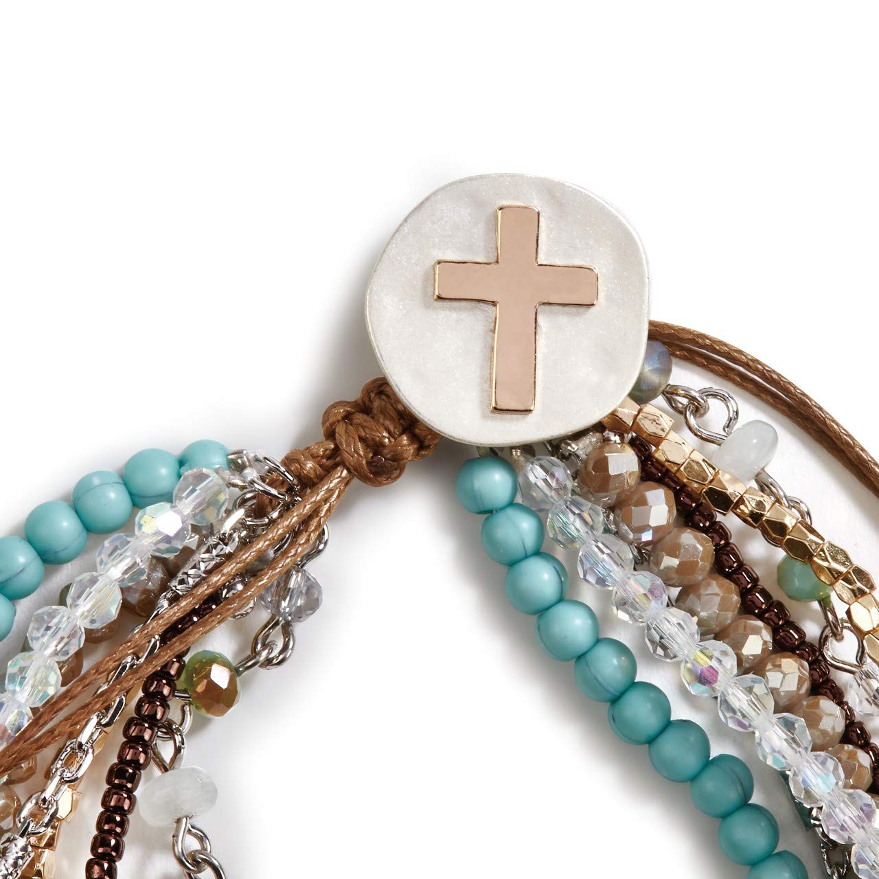 Turquoise Your Journey Prayer Bracelet