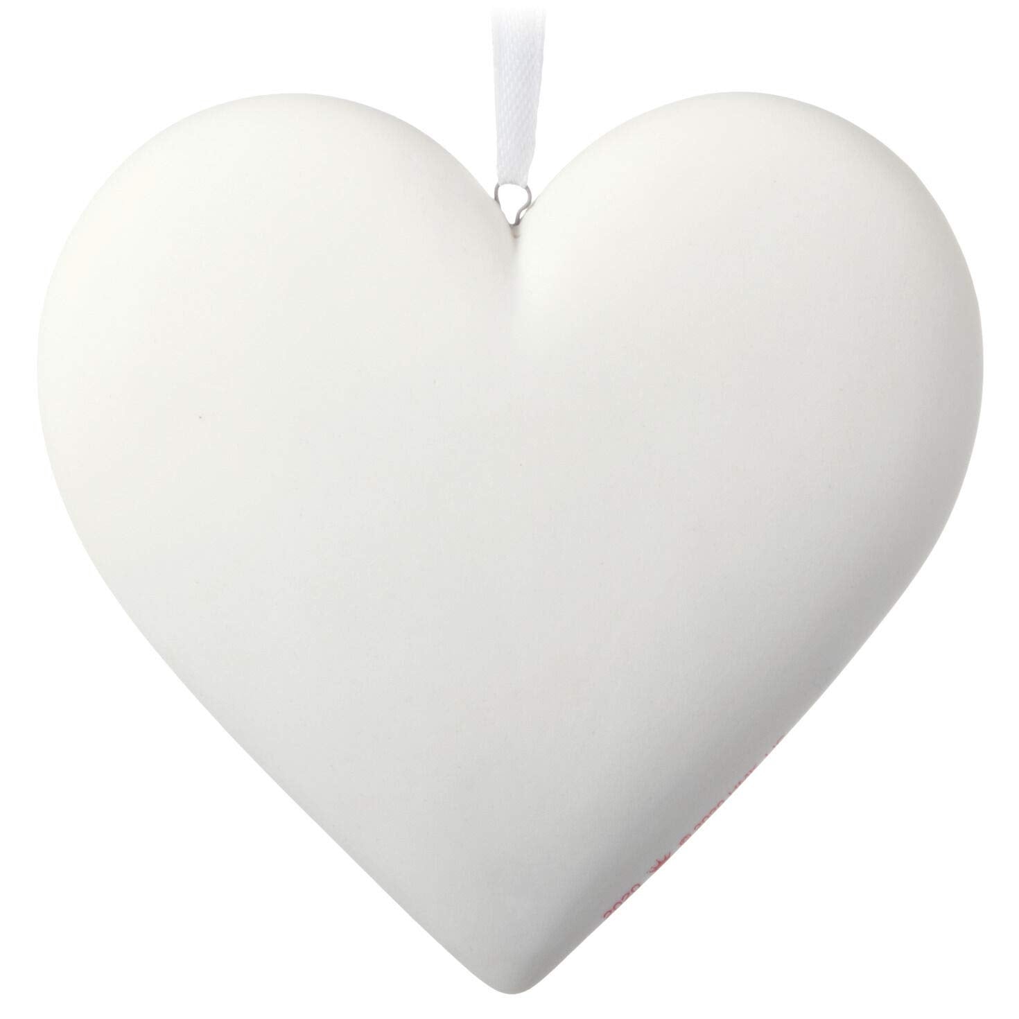 Hallmark Keepsake Christmas Ornament 2020, Close-Knit Family Heart, Porcelain