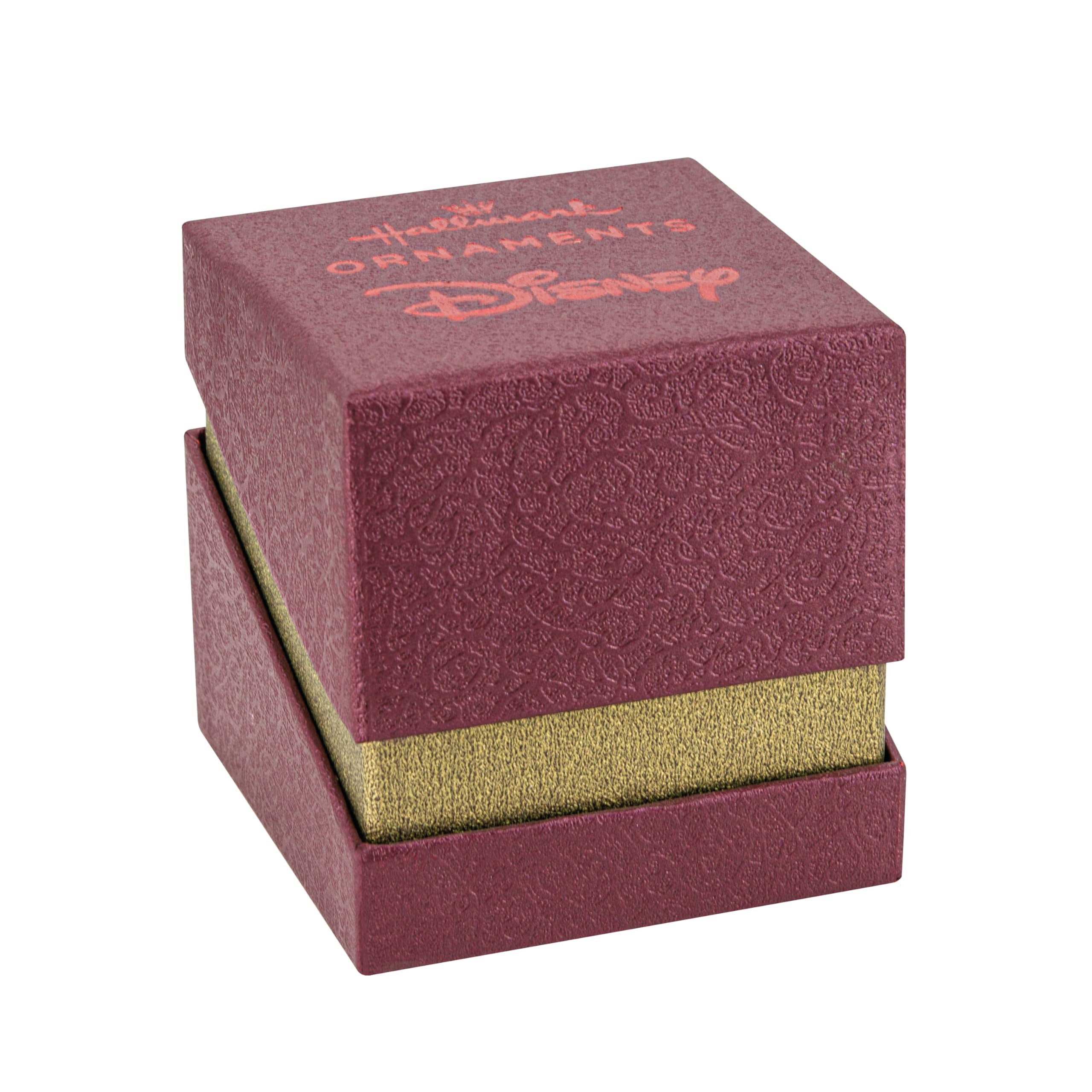 Hallmark Disney Ne'Qwa Art Mickey Mouse Christmas Ornament, Hand-Painted Glass