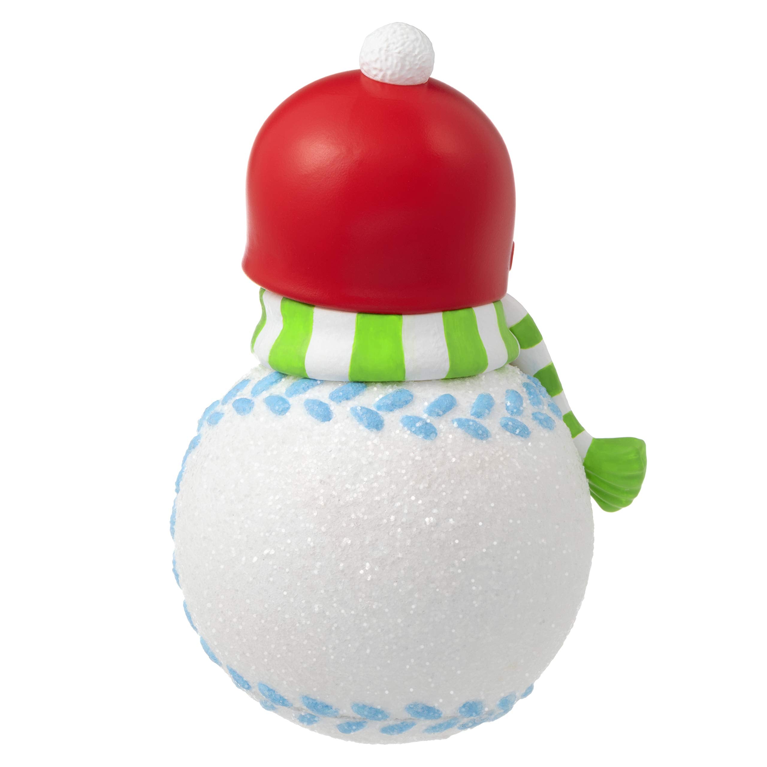 Hallmark Keepsake Christmas Ornament 2020 Year-Dated, Baseball Snowman, DIY Personalized (1299QGO1791)