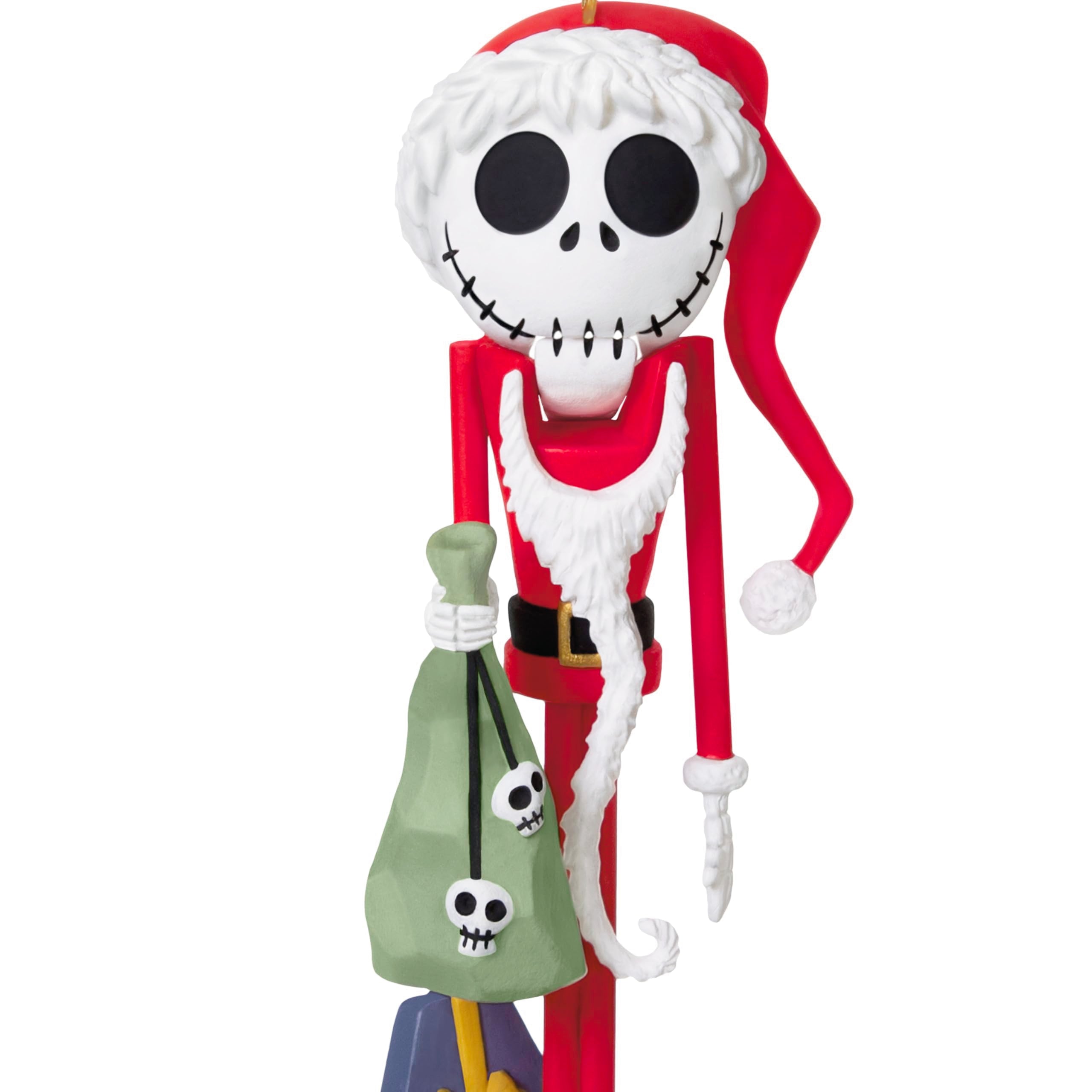 Santa Jack Skellington Nutcracker, Disney Tim Burtons The Nightmare Before Christmas, 2025 Hallmark Keepsake Christmas Ornament
