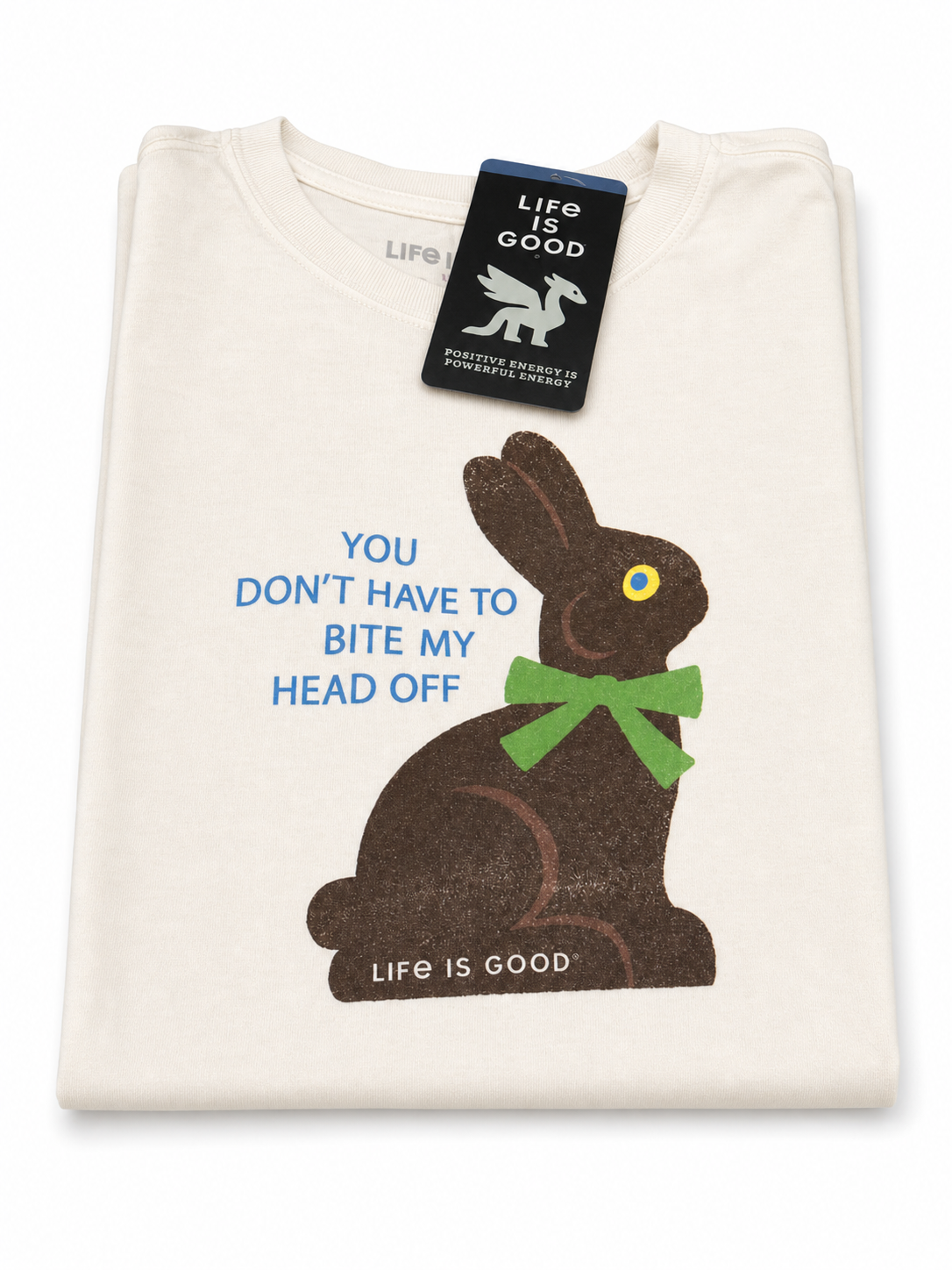 Women's 'Bite My Head Off' Short Sleeve Crusher Tee by Life is Good - Extra Extra Large