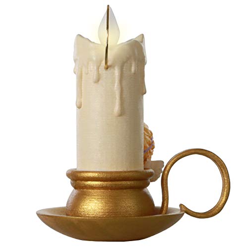 Hallmark Keepsake Christmas Ornament 2020, Angelic Candlelight, Motion With Light (2499QGO1841)