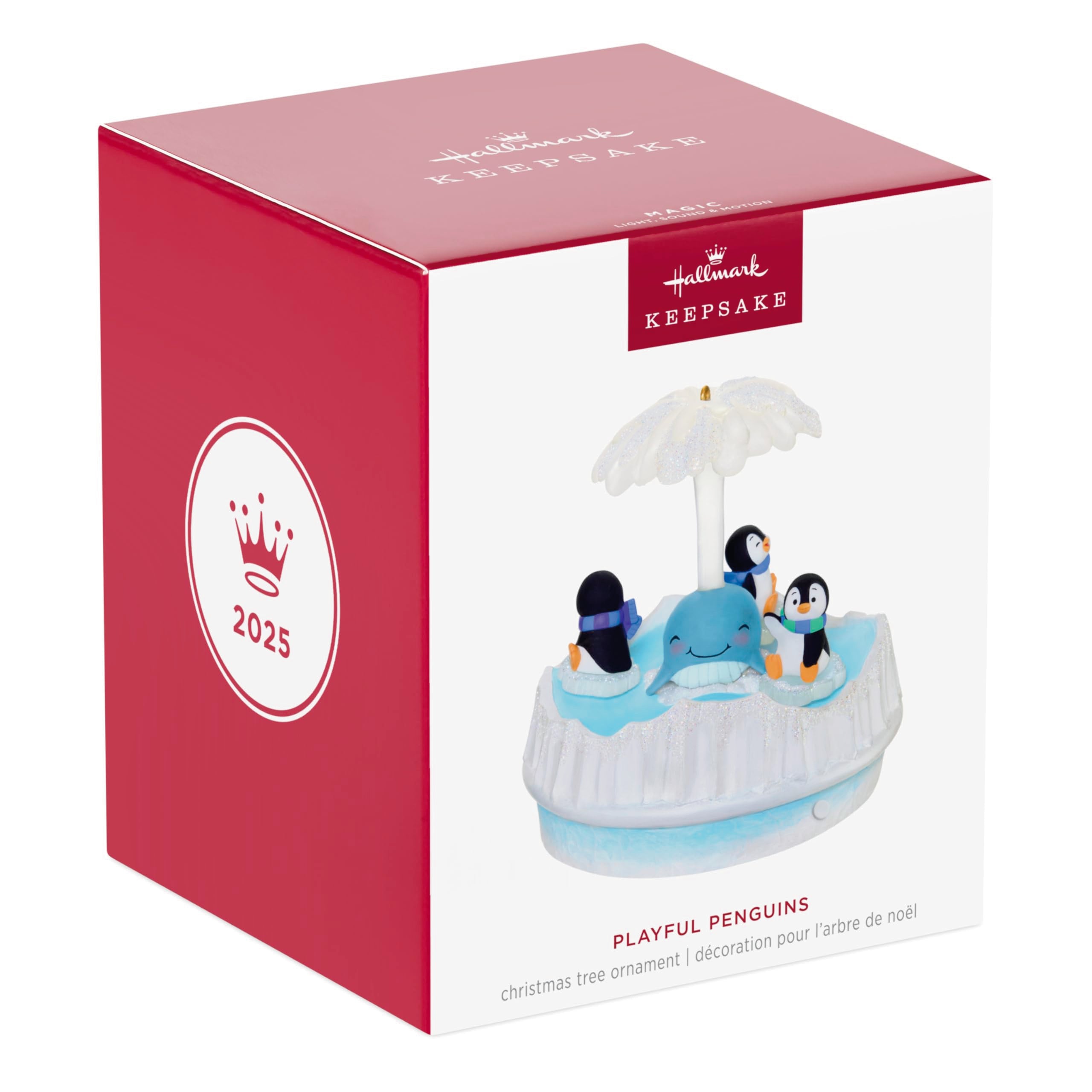 Playful Penguins 2025 Hallmark Keepsake Christmas Ornament
